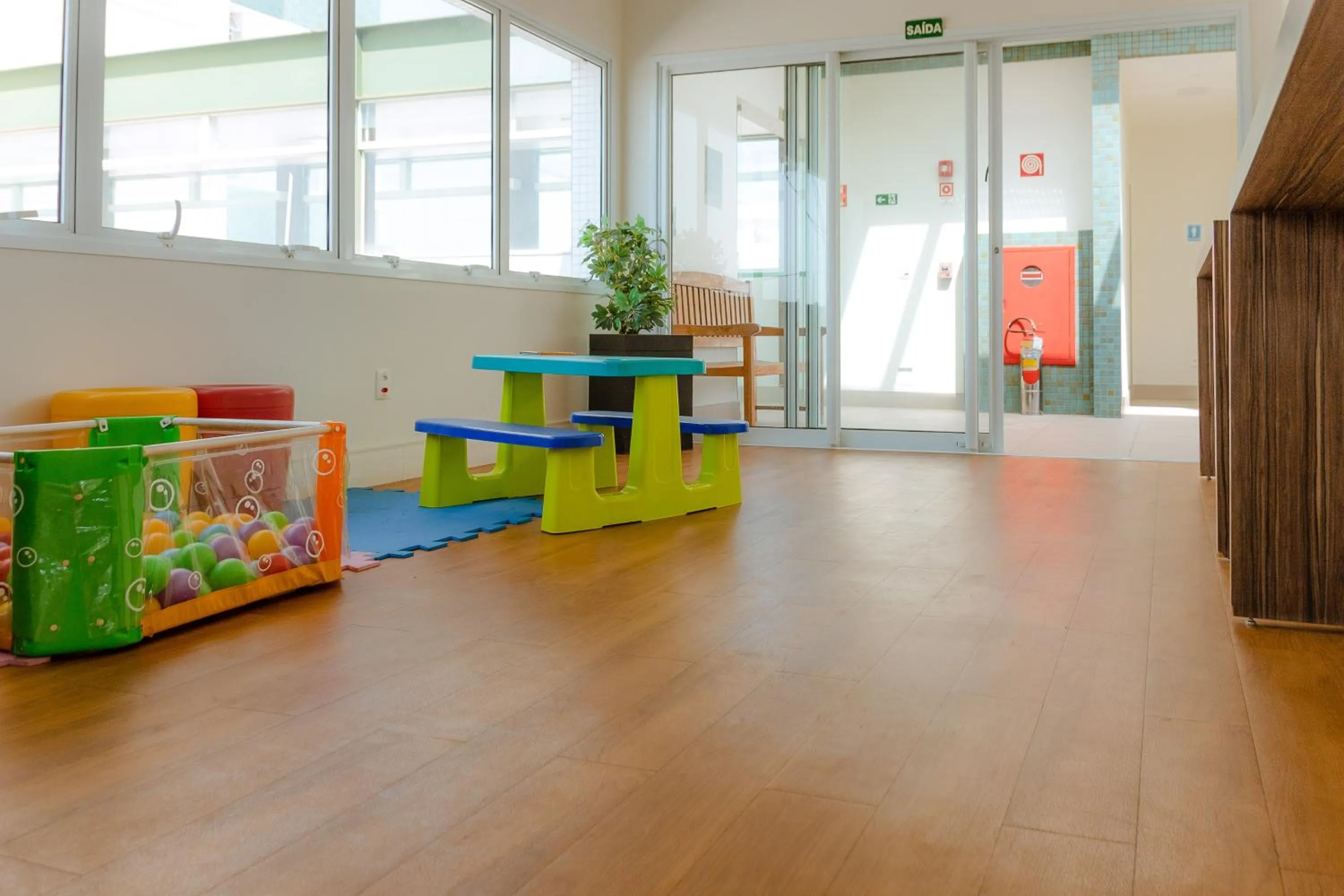 Seating area in Porto Feliz Executive Hotel