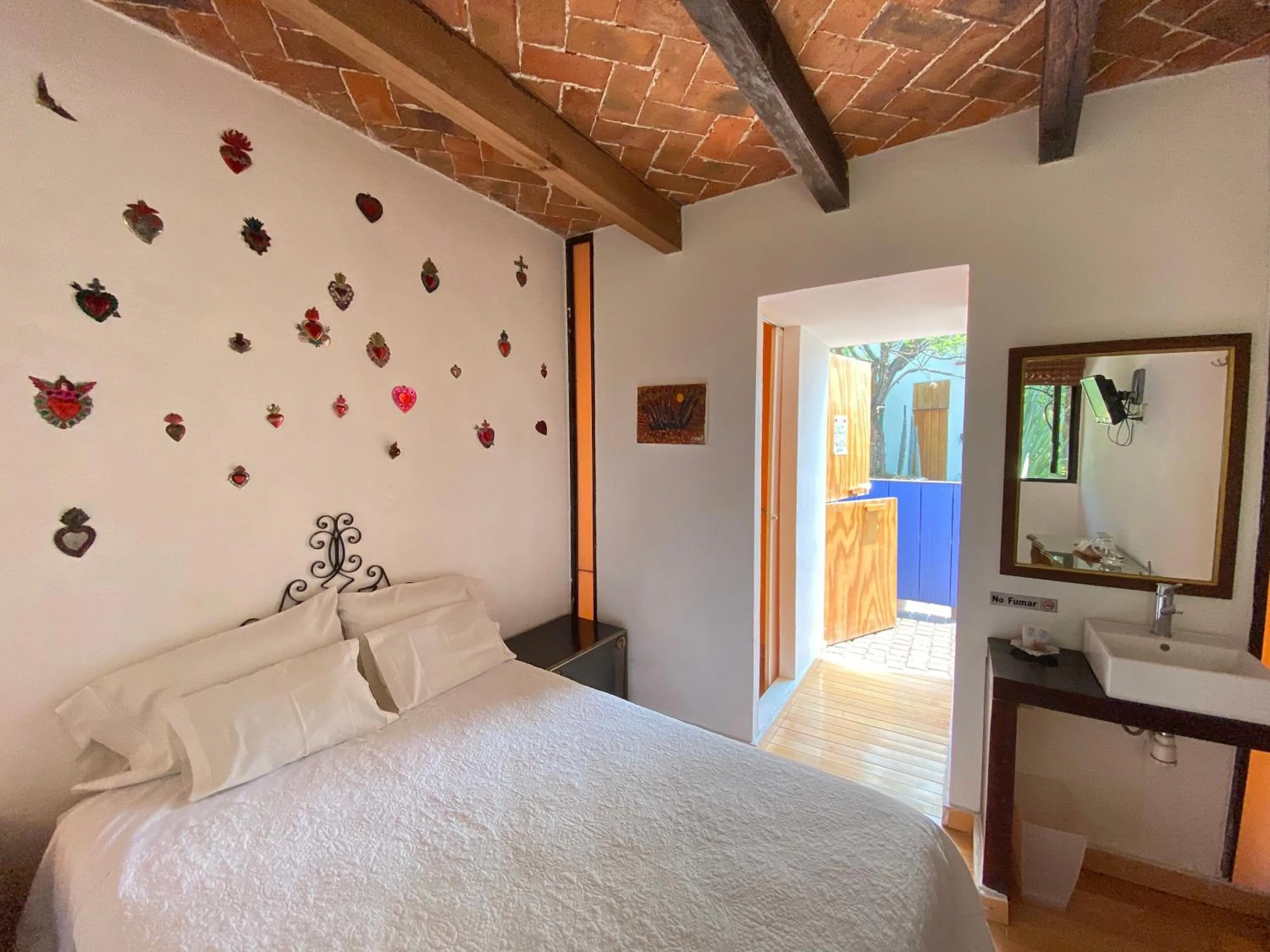 Bedroom, Bed in Posada Colibri - Hotel & Spa