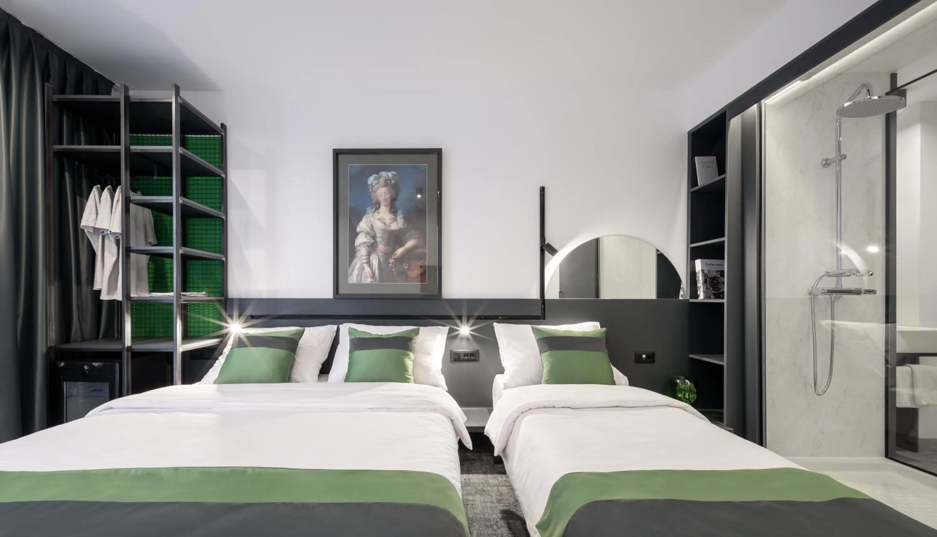 Bed in Joy 5 Hotel & SPA