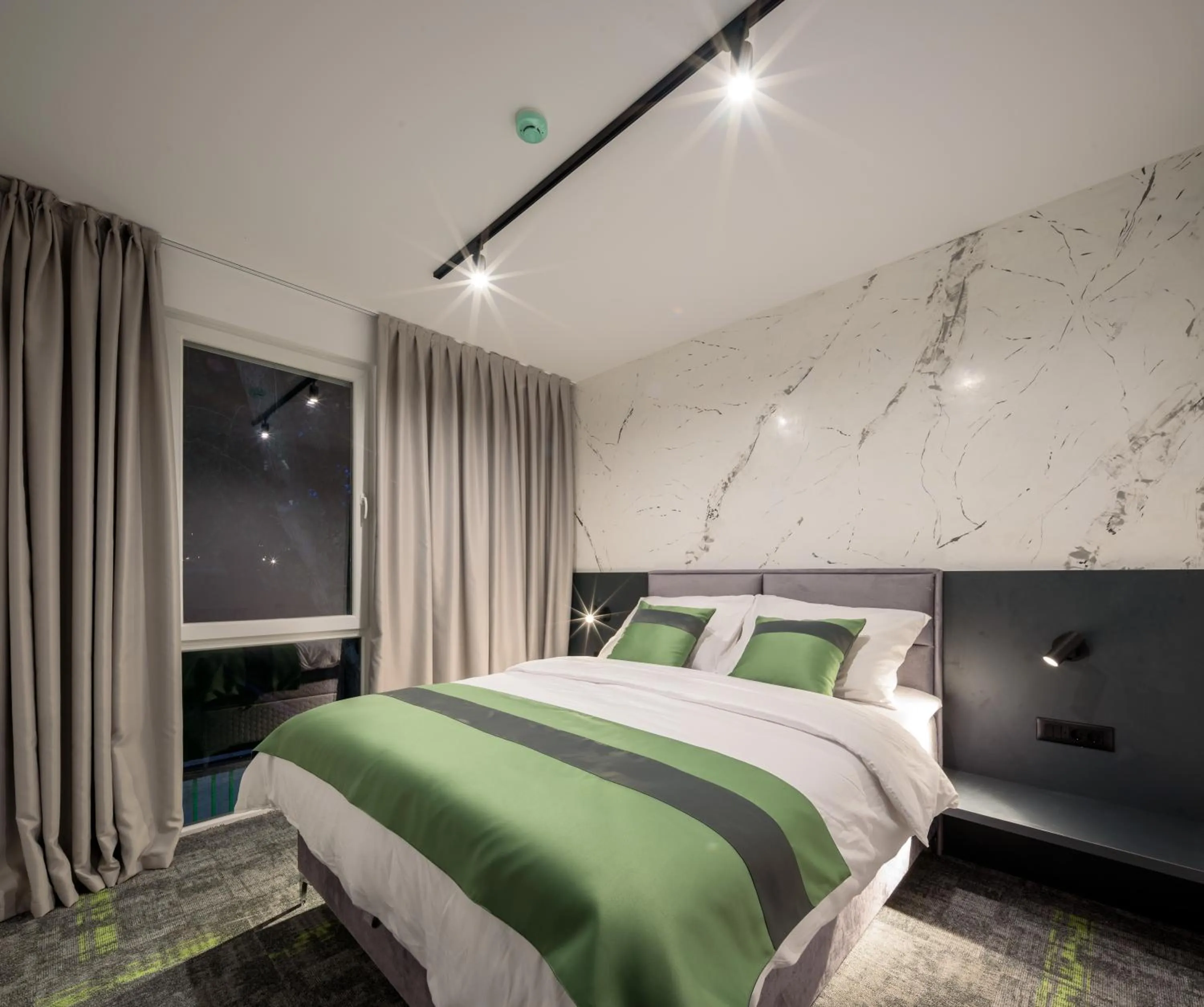 Bedroom, Bed in Joy 5 Hotel & SPA