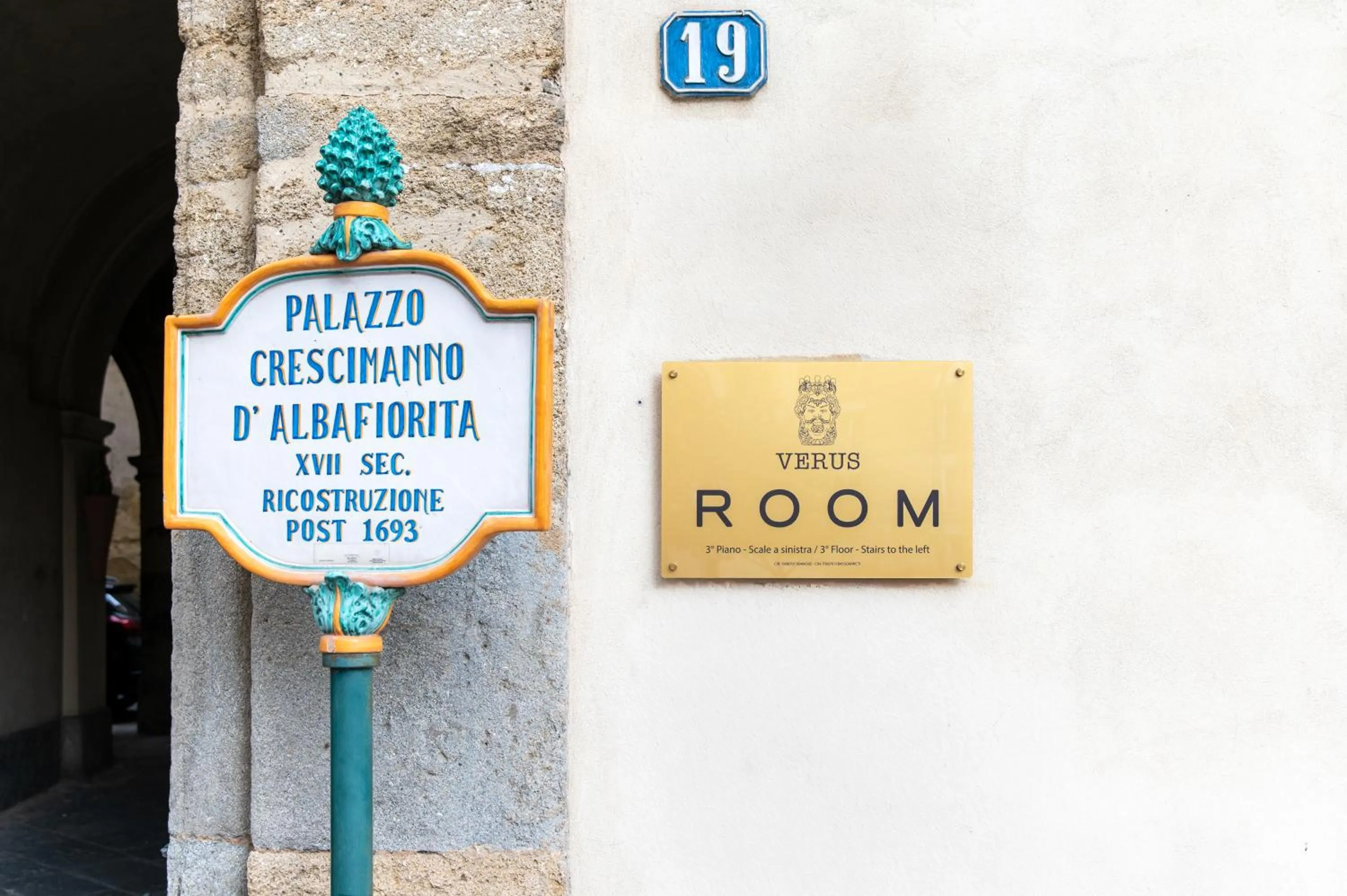 Property logo or sign in Verus Room