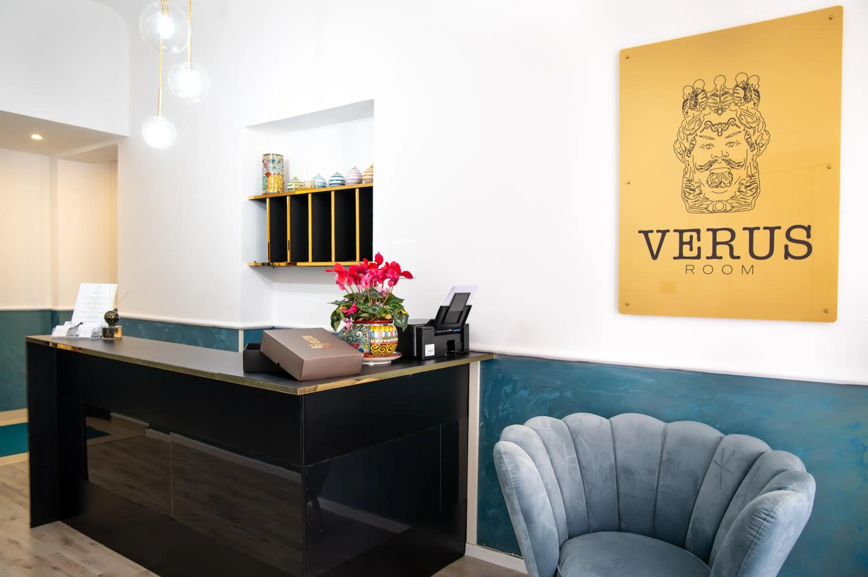 Lobby or reception in Verus Room