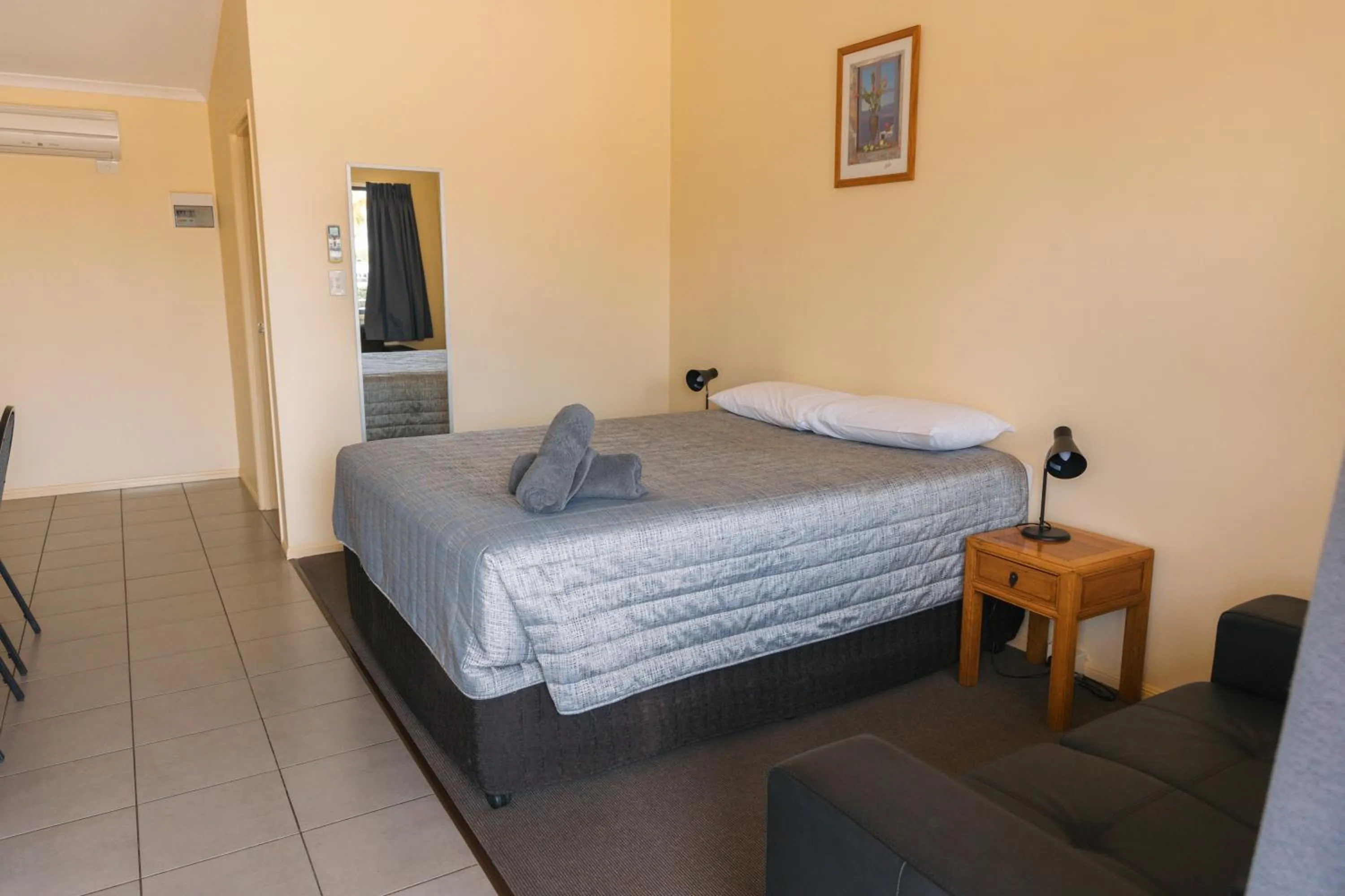 Bedroom, Bed in Moura Motel