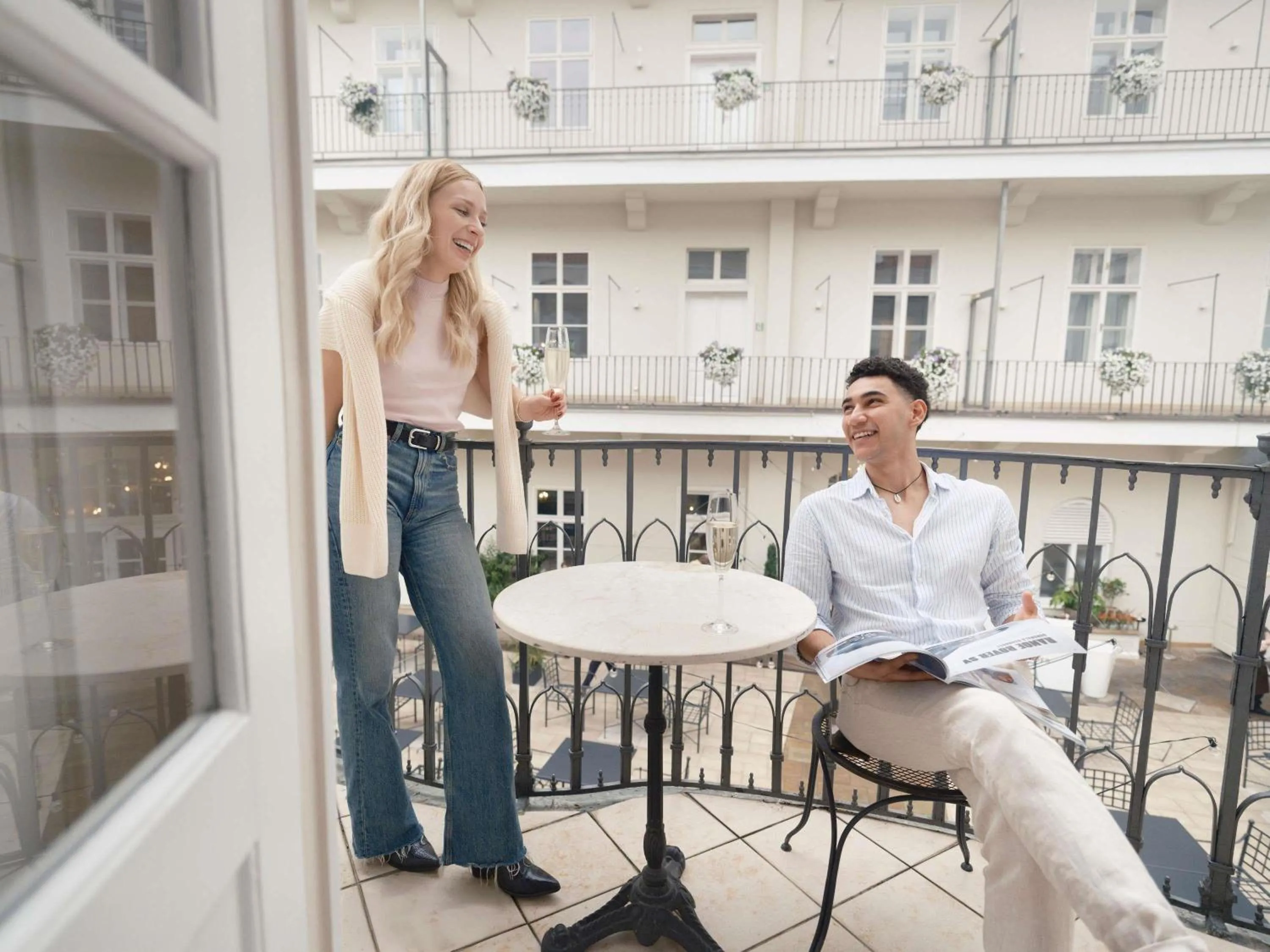 Bedroom in The Mozart Prague
