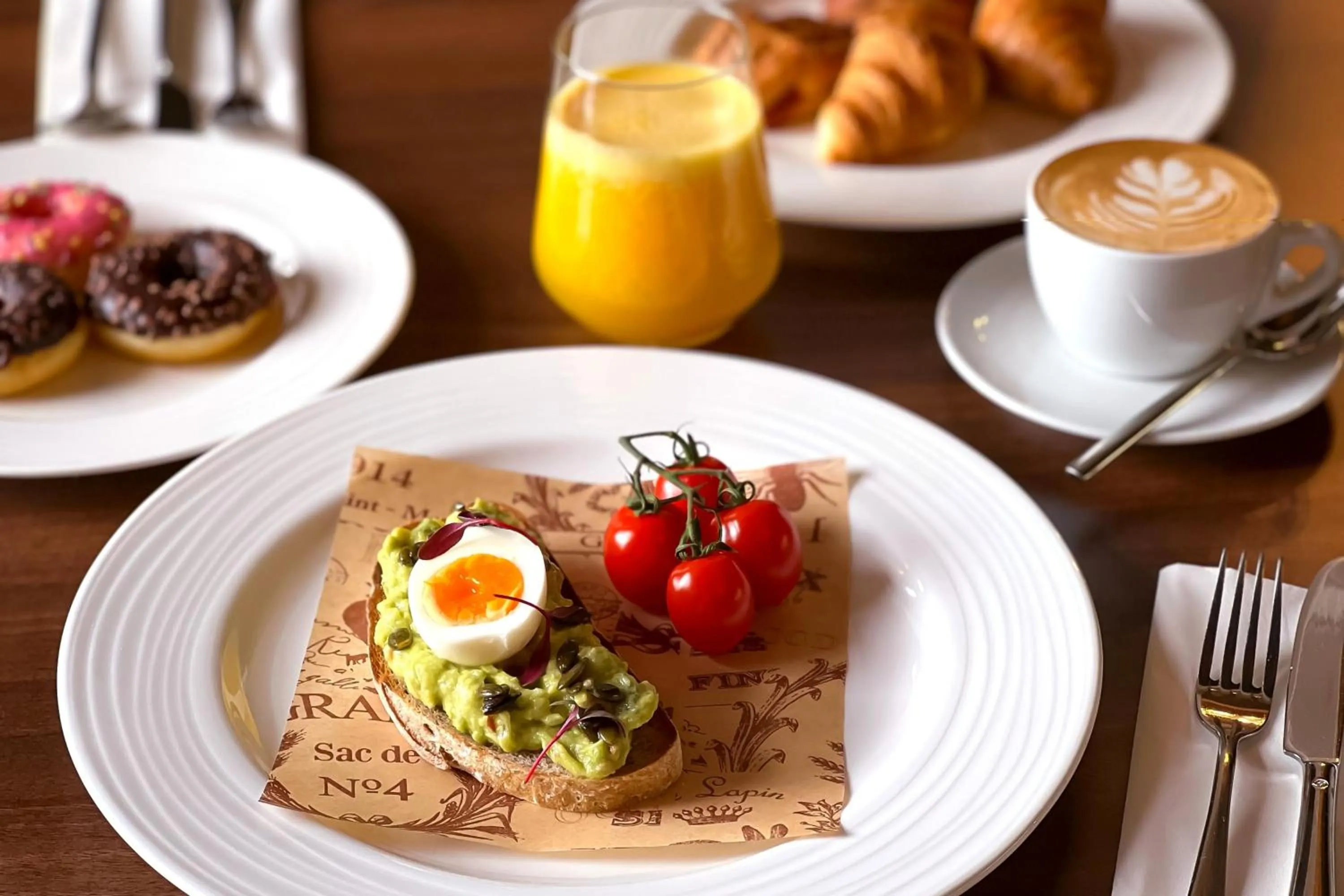 Food close-up in The Mozart Prague