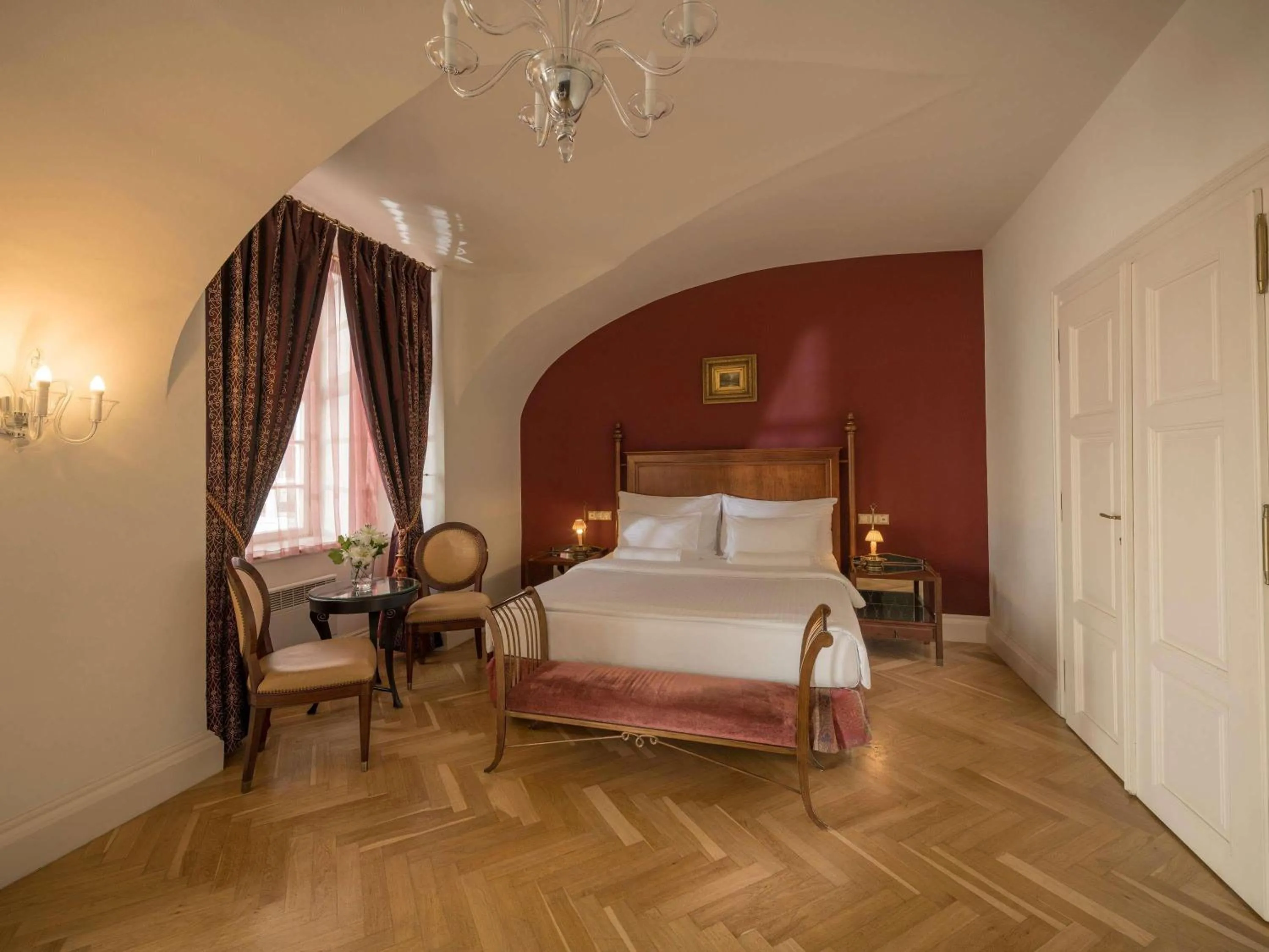 Bedroom, Bed in The Mozart Prague