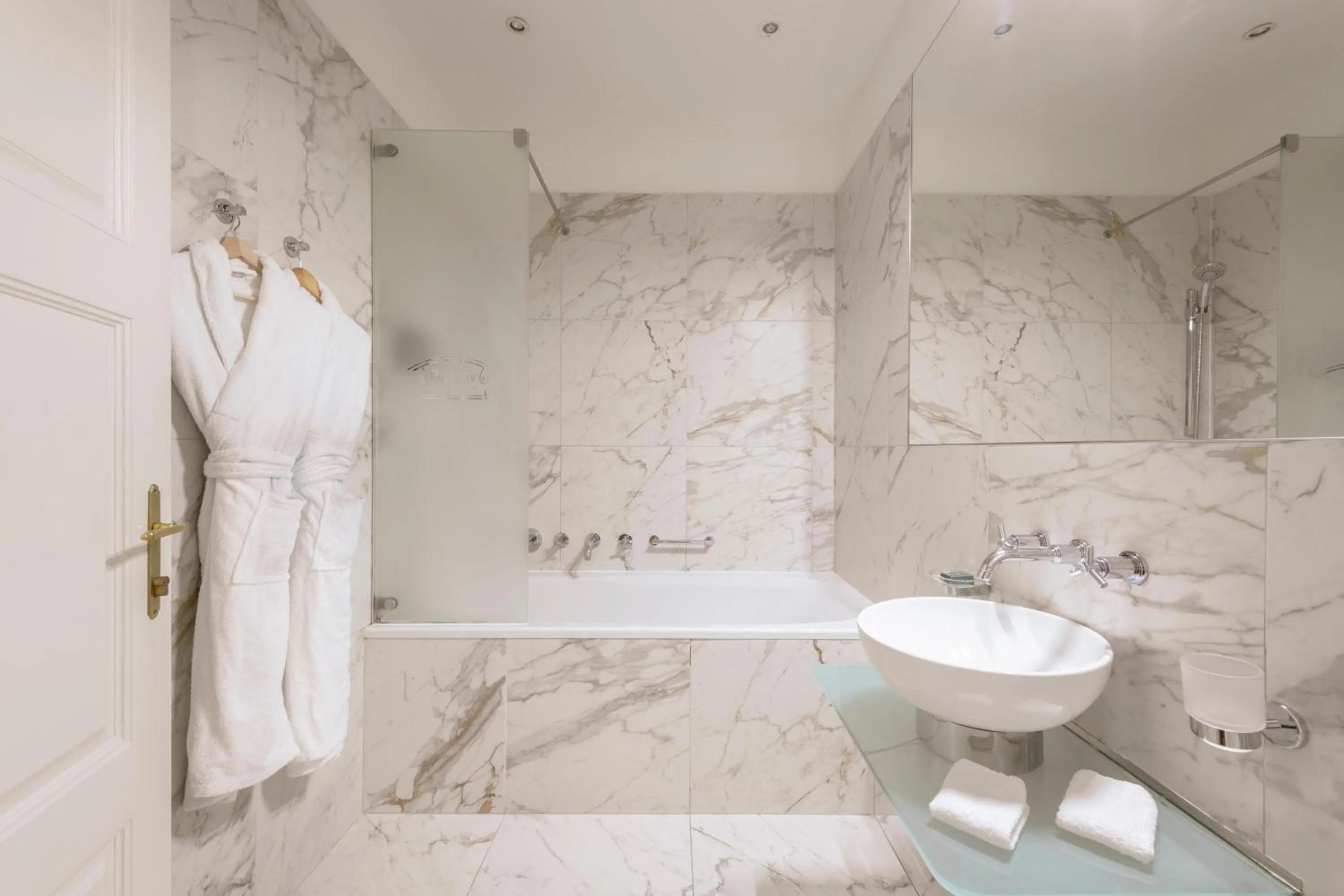 Bathroom in The Mozart Prague