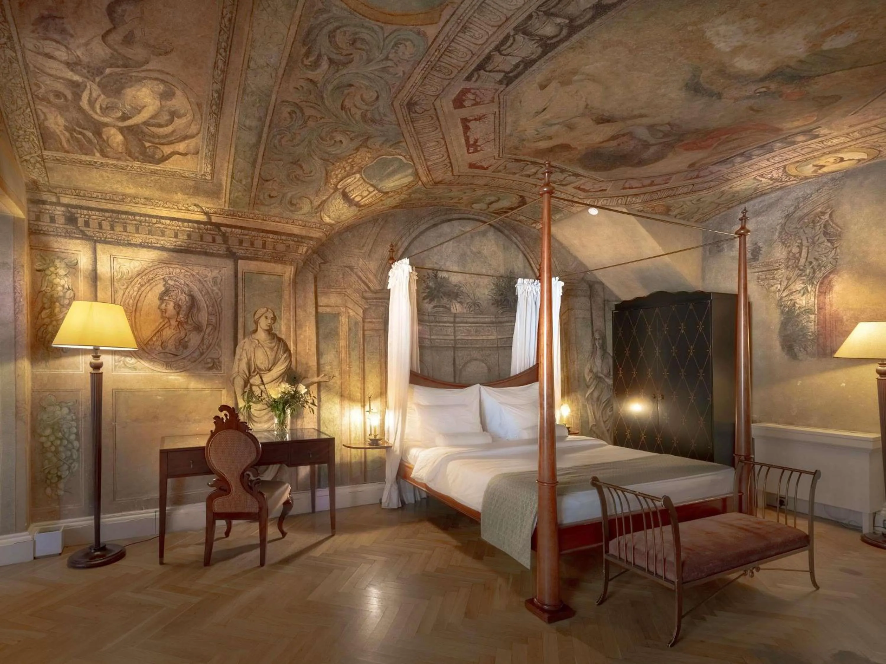 Bedroom, Bed in The Mozart Prague