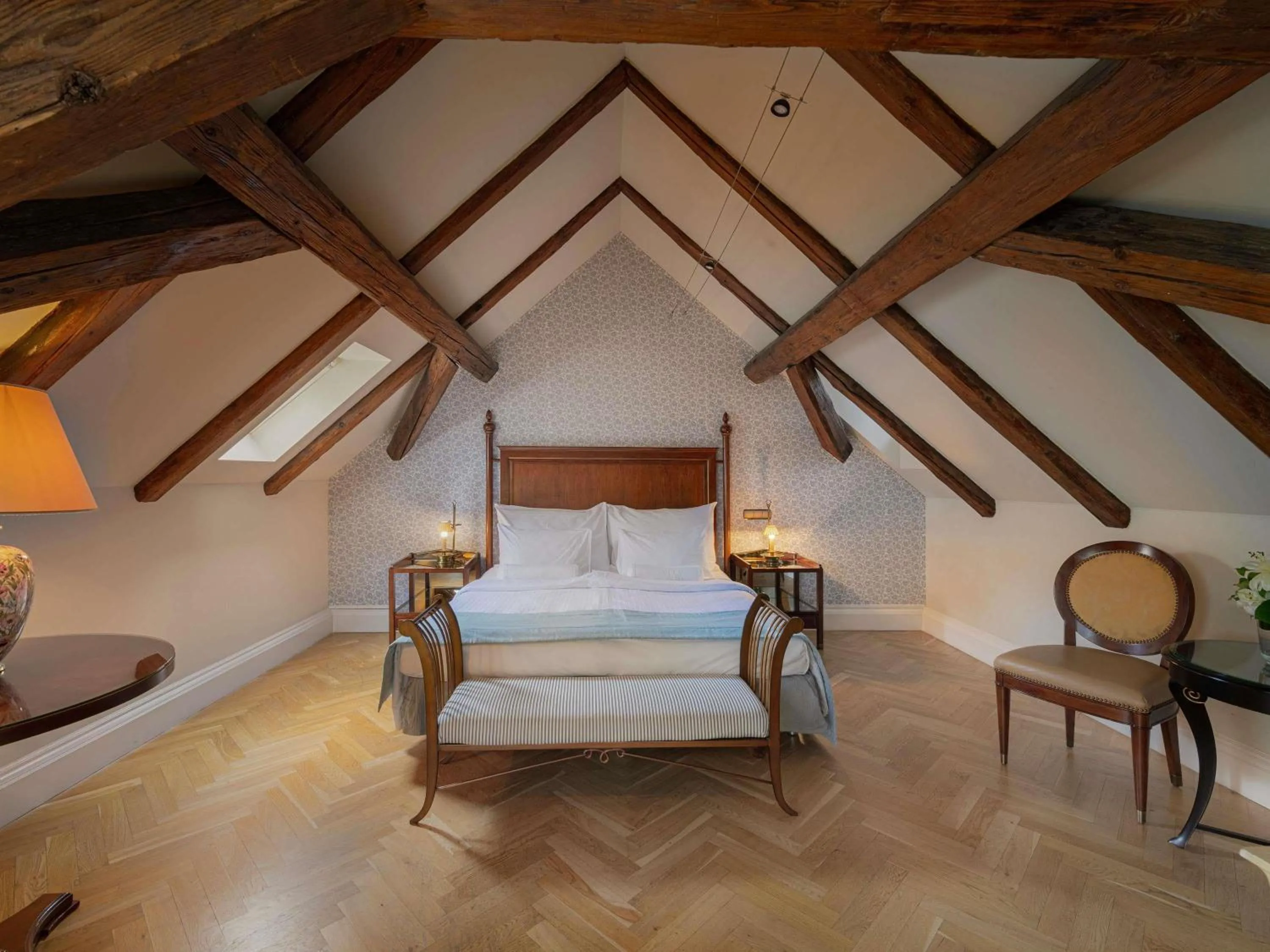 Bedroom, Bed in The Mozart Prague