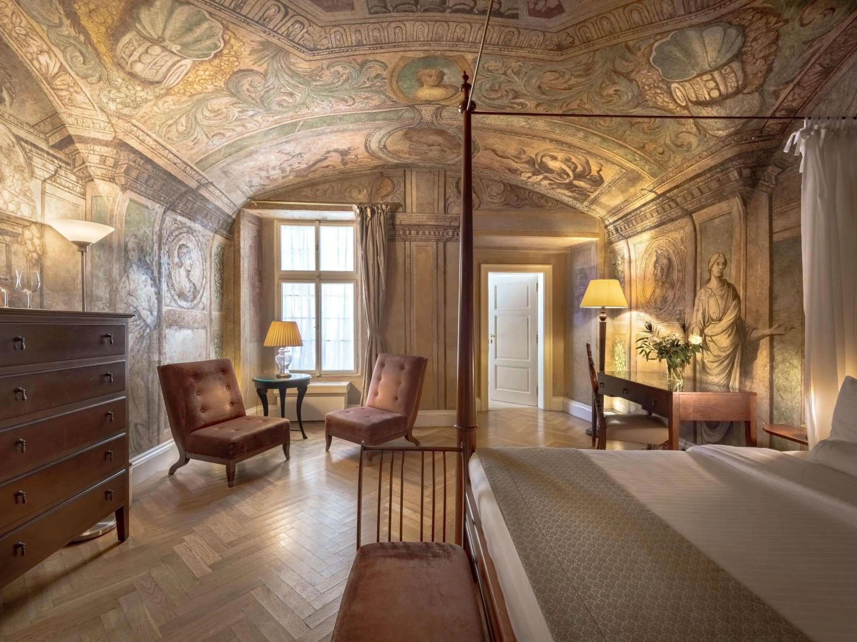 Bedroom, Bed in The Mozart Prague