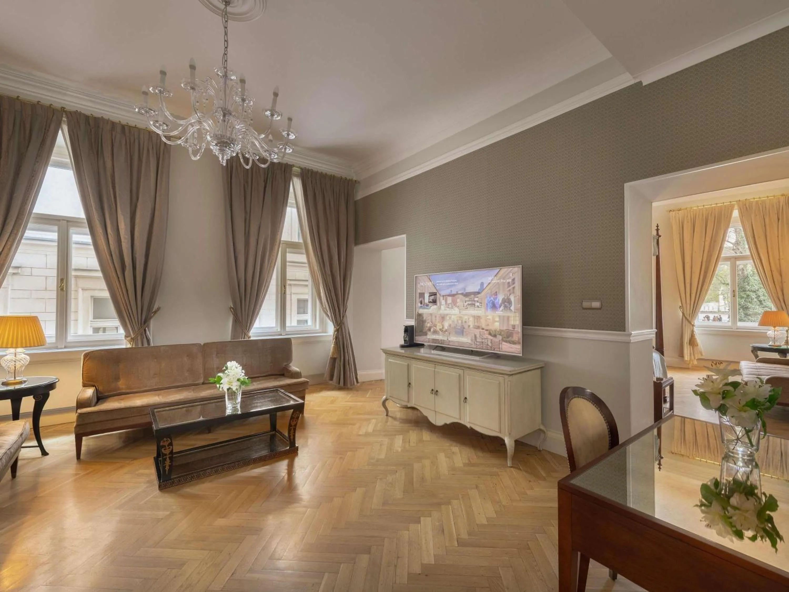 Bedroom in The Mozart Prague