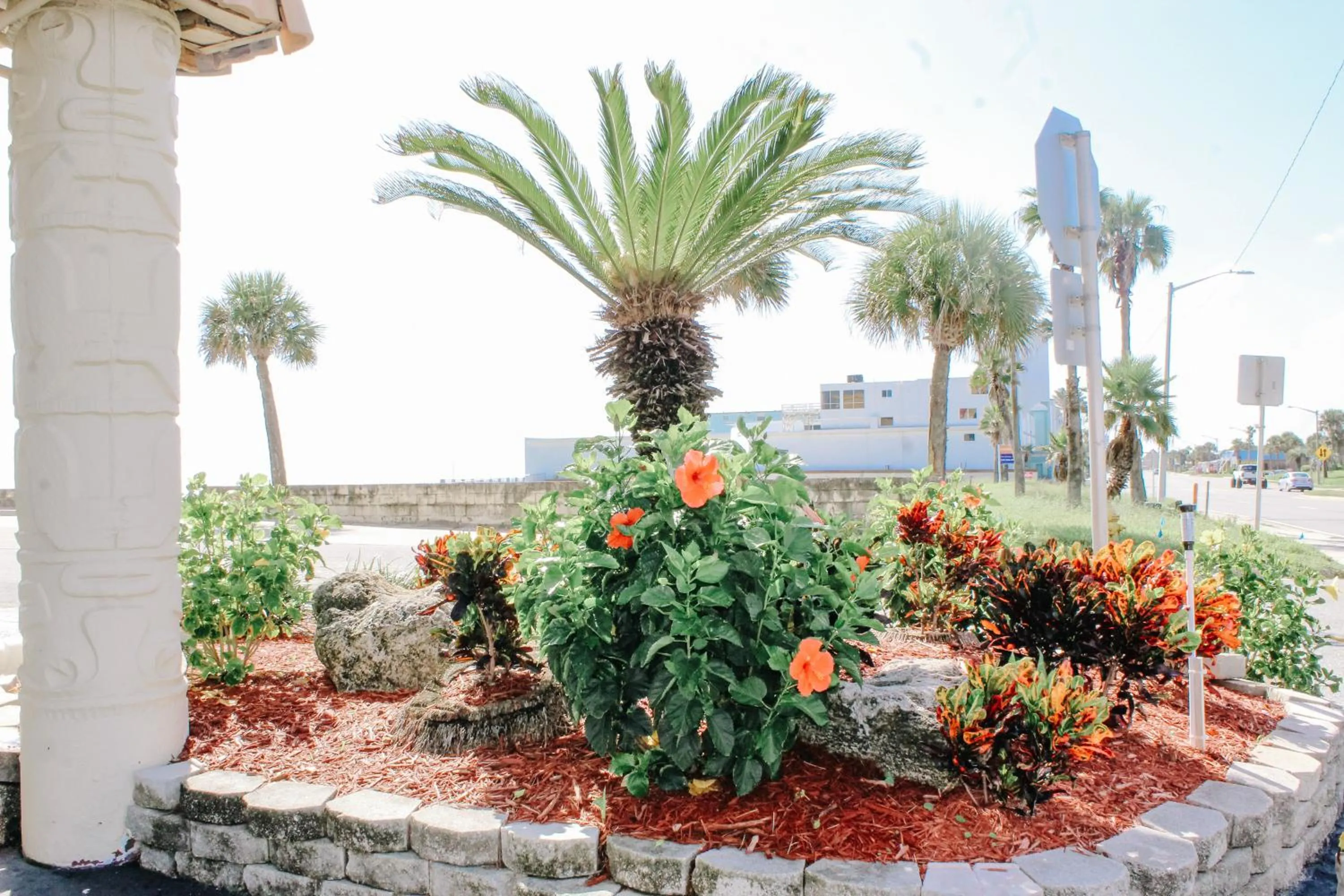 Natural landscape in Outrigger Beach Club Resort