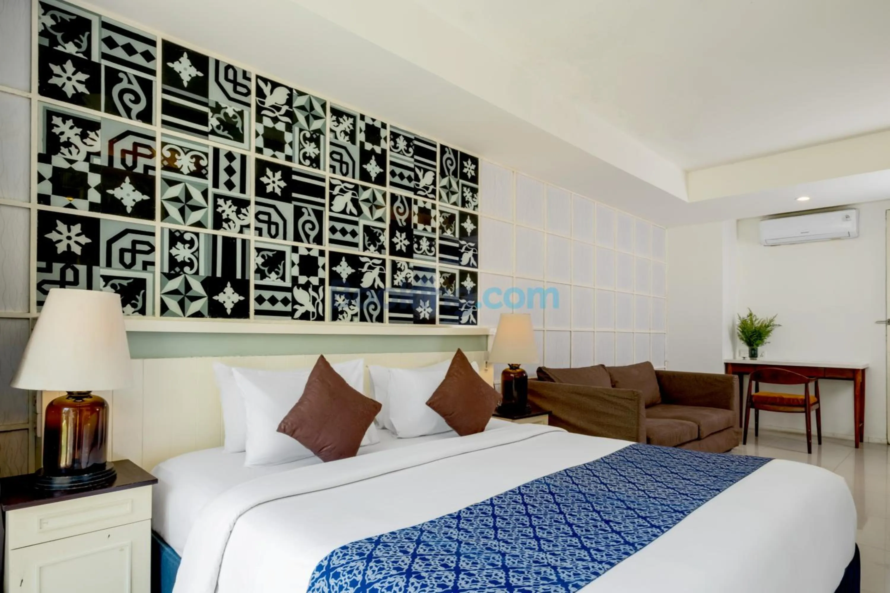 Bed in The Kanjeng Suites Sanur
