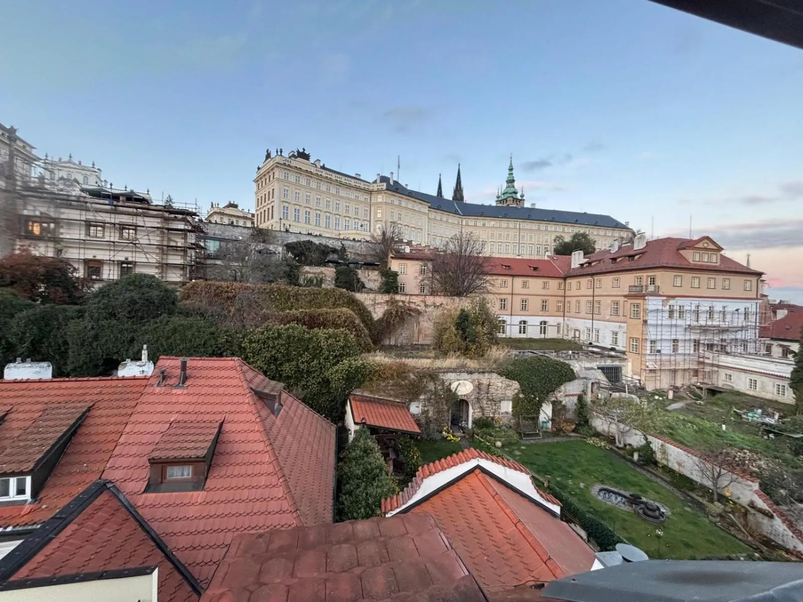 City view in The Golden Wheel Hotel