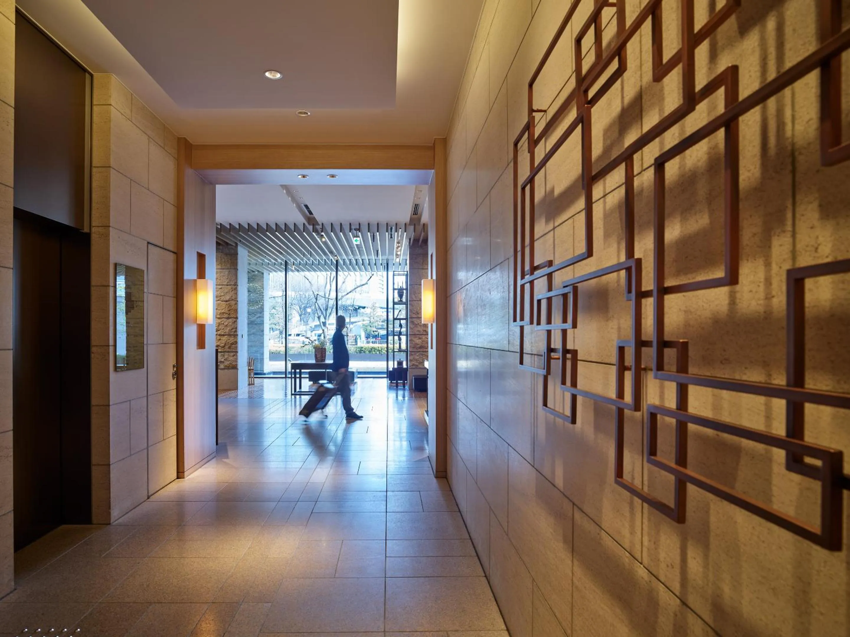 Lobby or reception in Mitsui Garden Hotel Osaka Premier