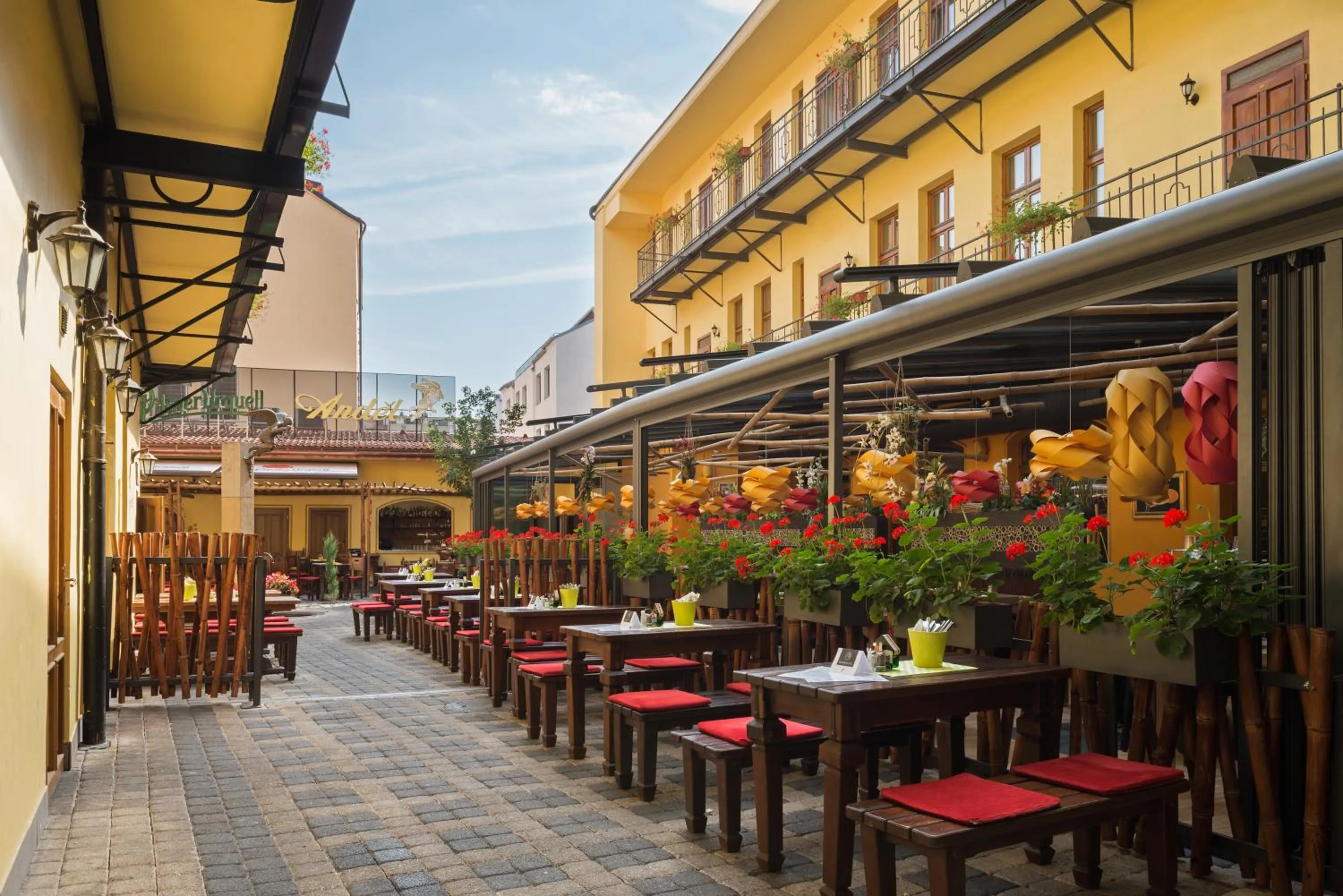 Property building in Anděl Apartments Praha