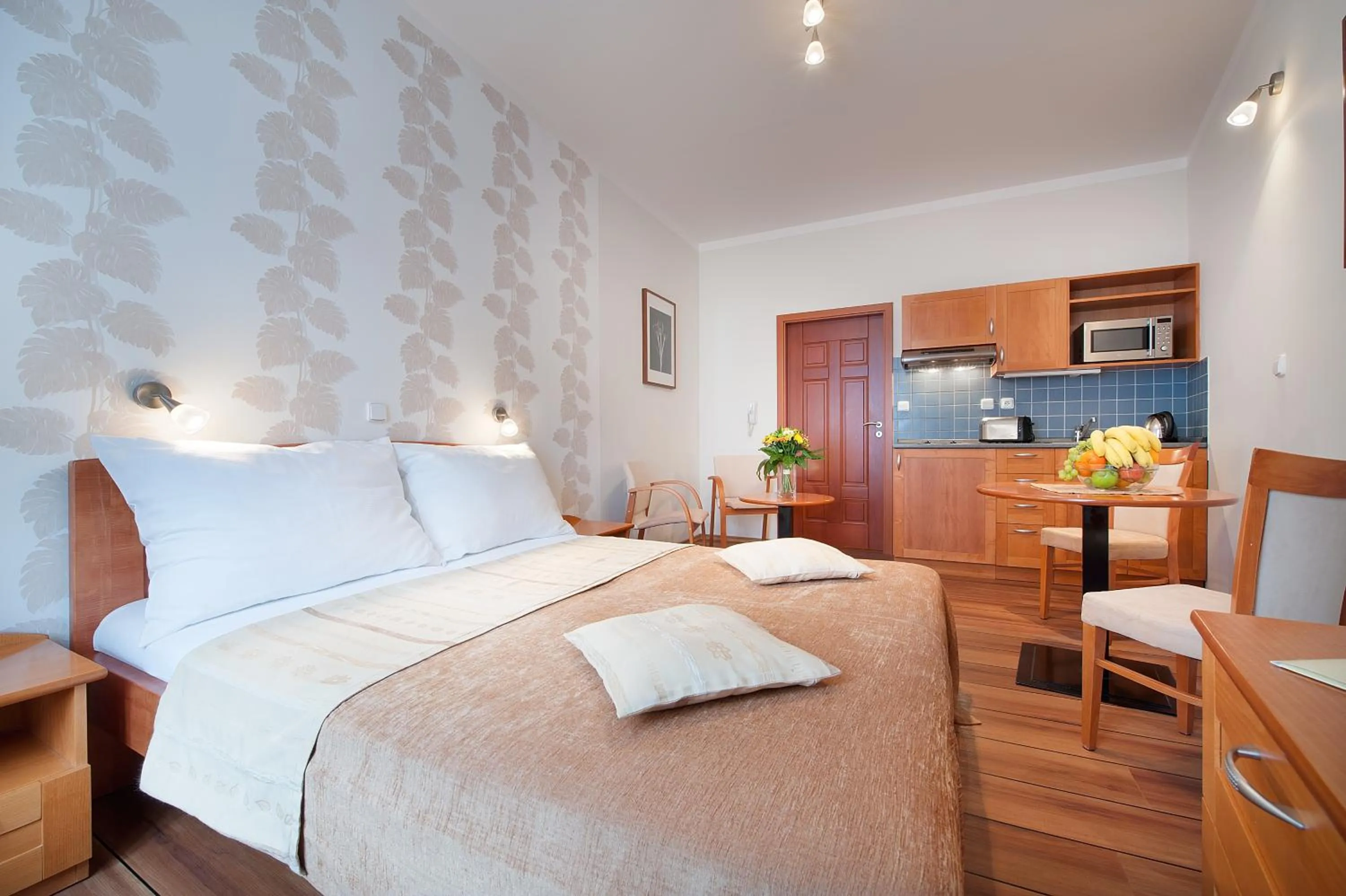 Bed in Anděl Apartments Praha