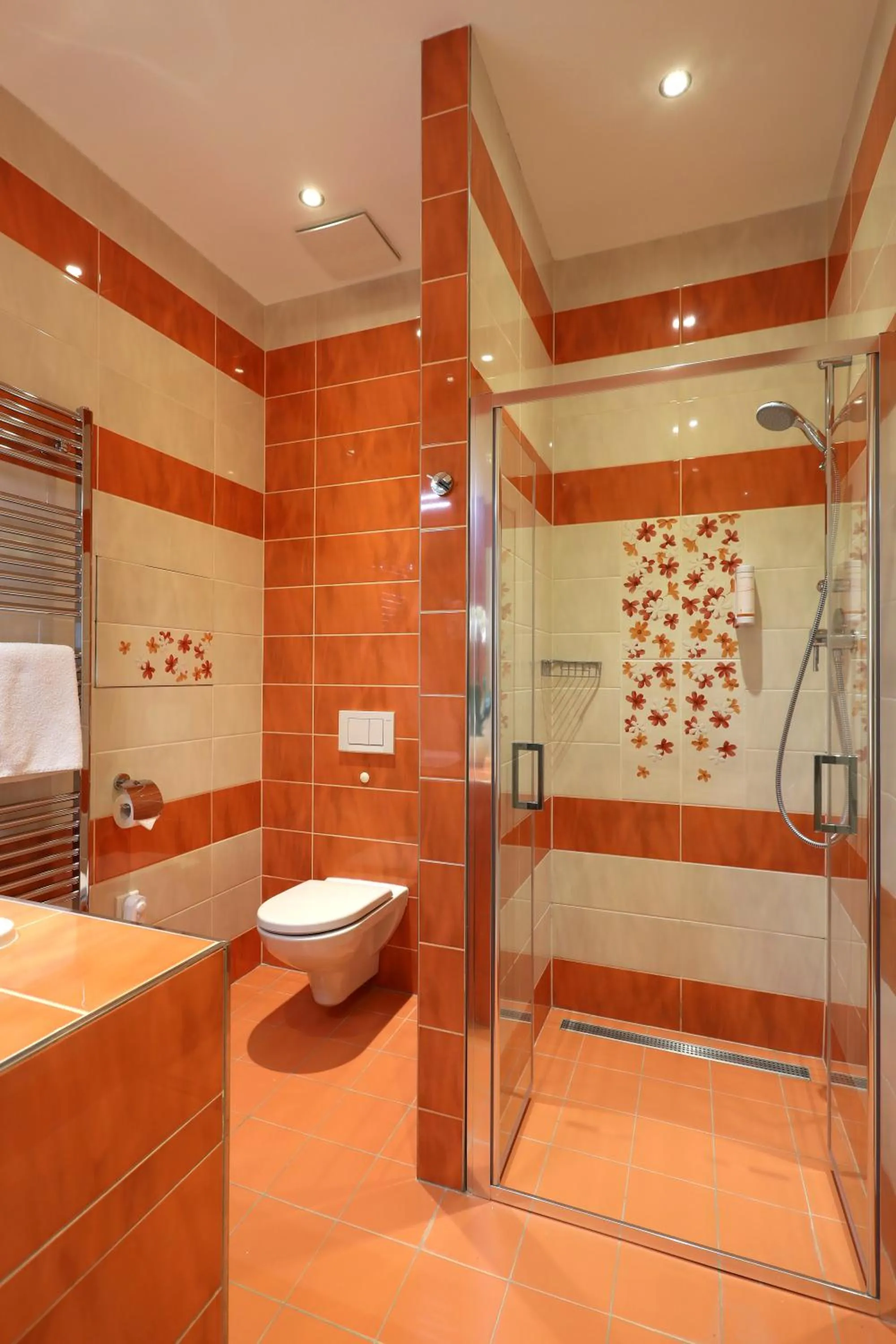 Shower in Anděl Apartments Praha