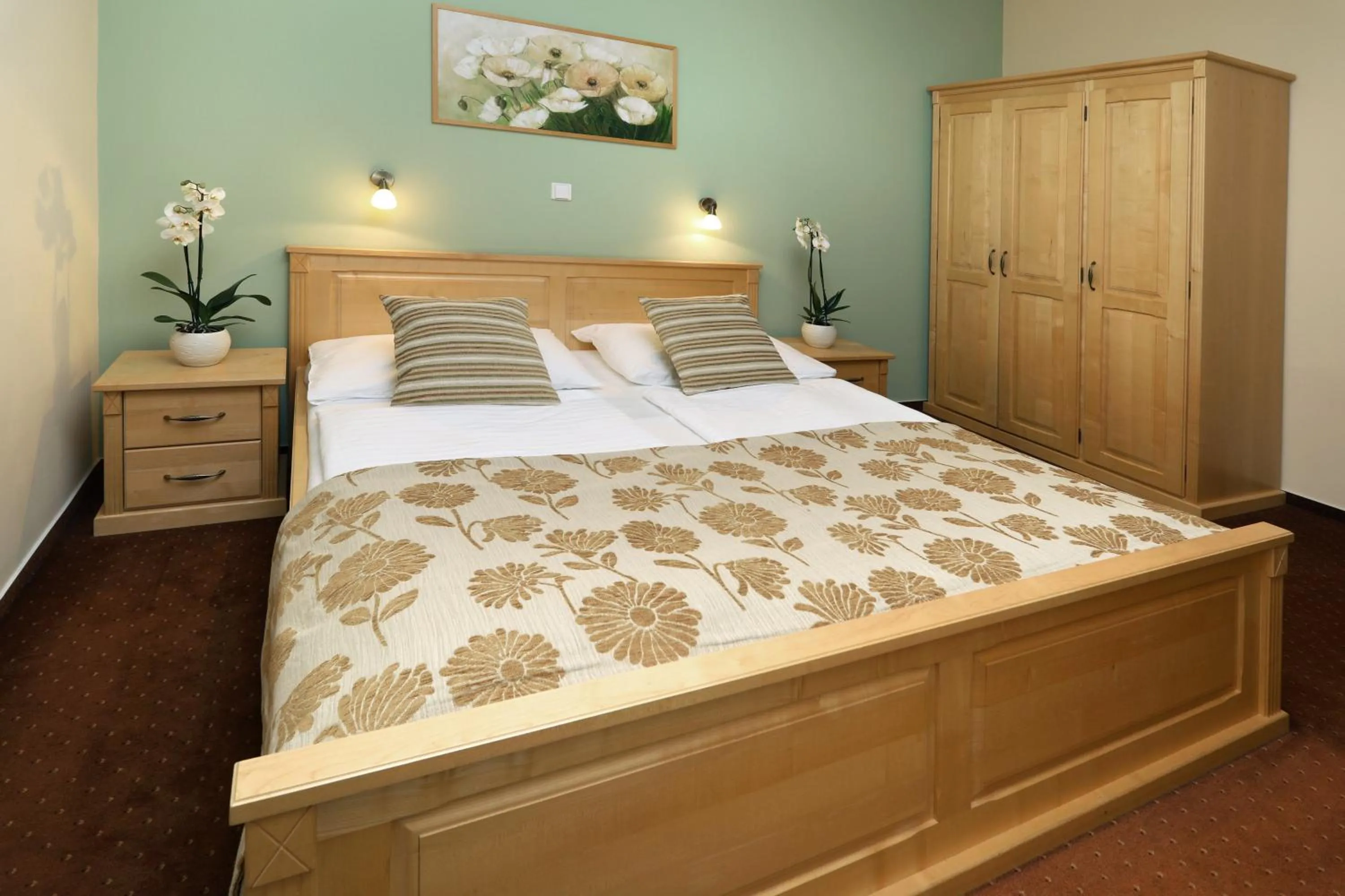 Bedroom, Bed in Anděl Apartments Praha