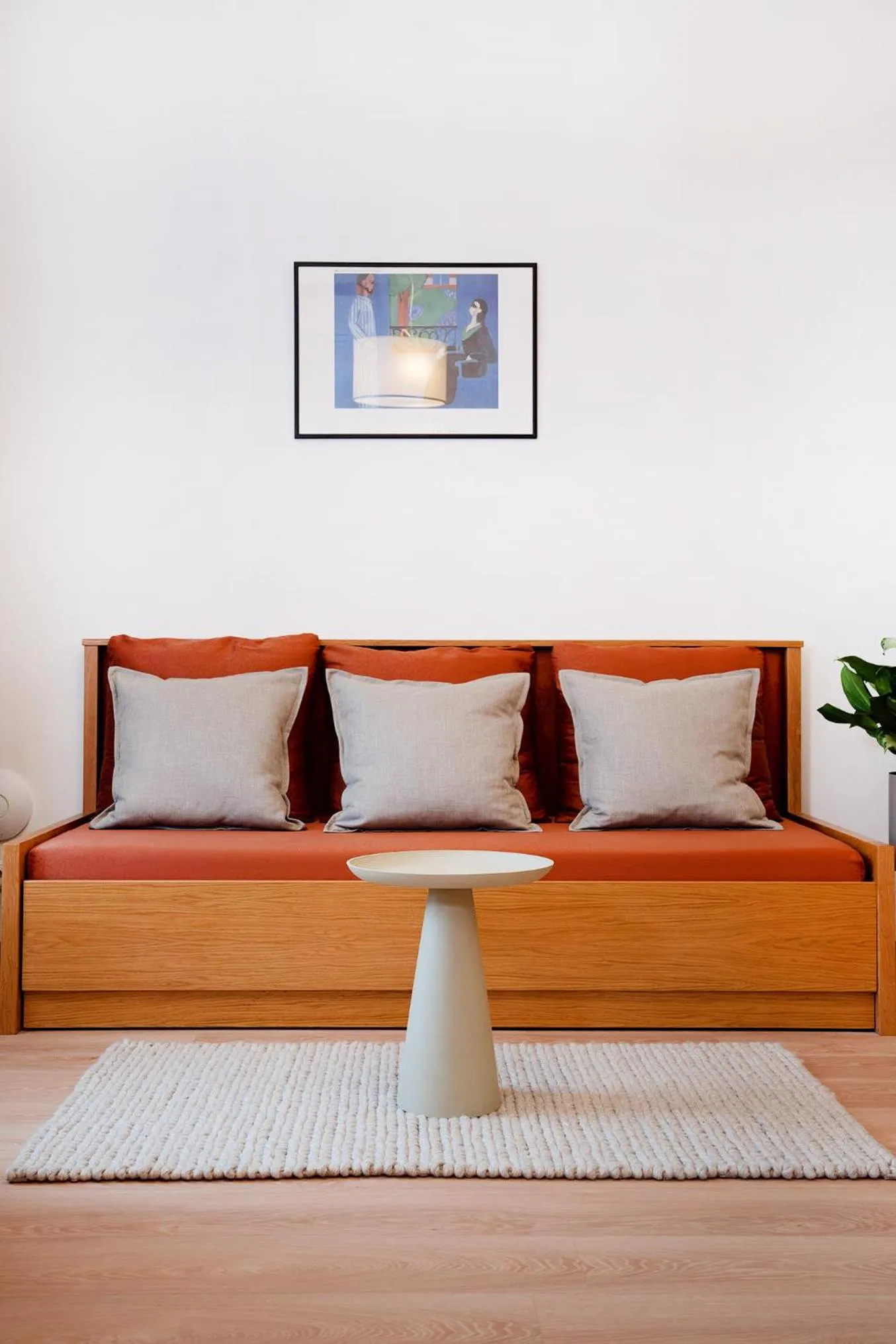 Living room, Bed in Anděl Apartments Praha