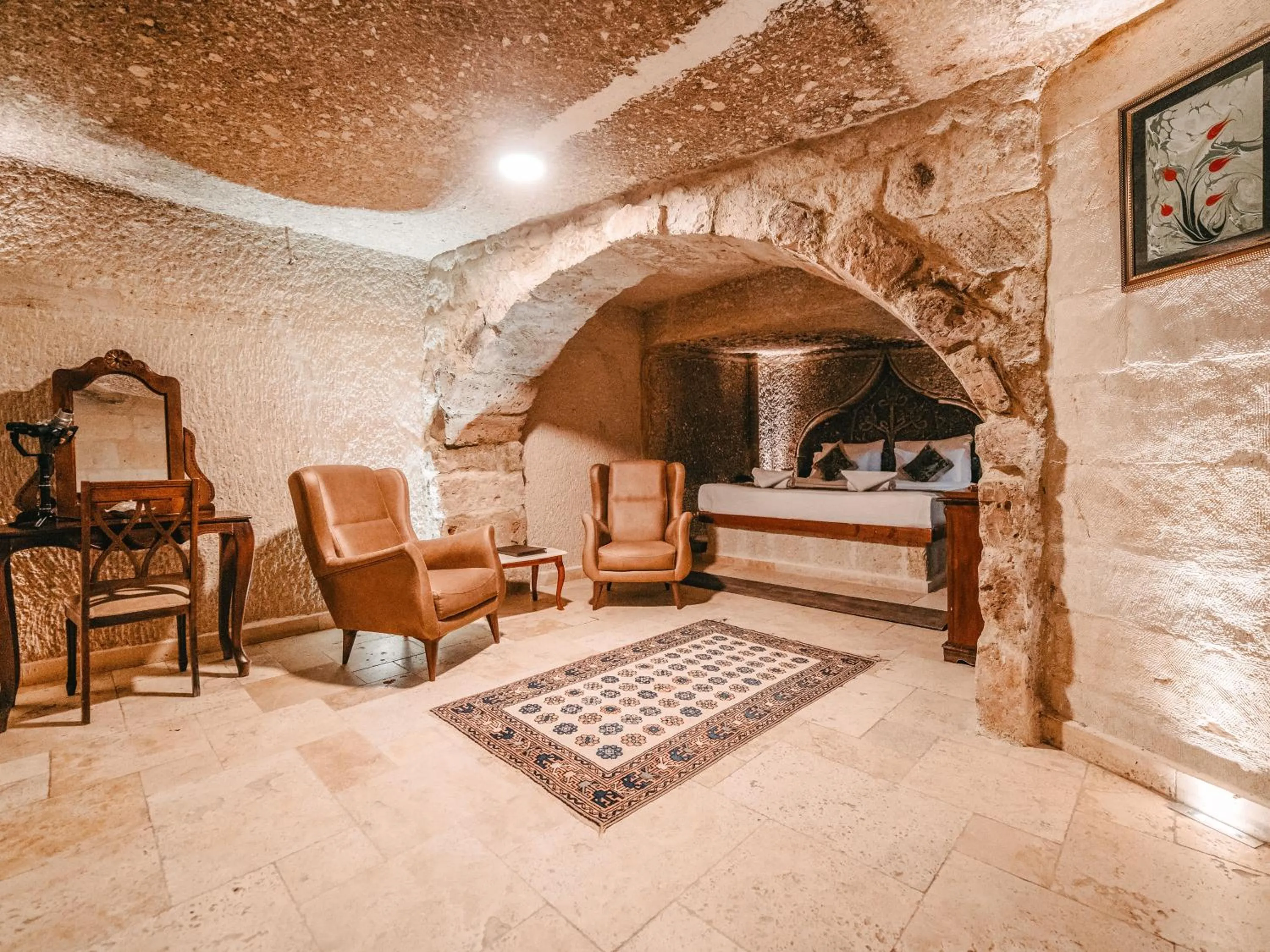 Bedroom in Erenbey Cave Hotel Adults Only Plus 12