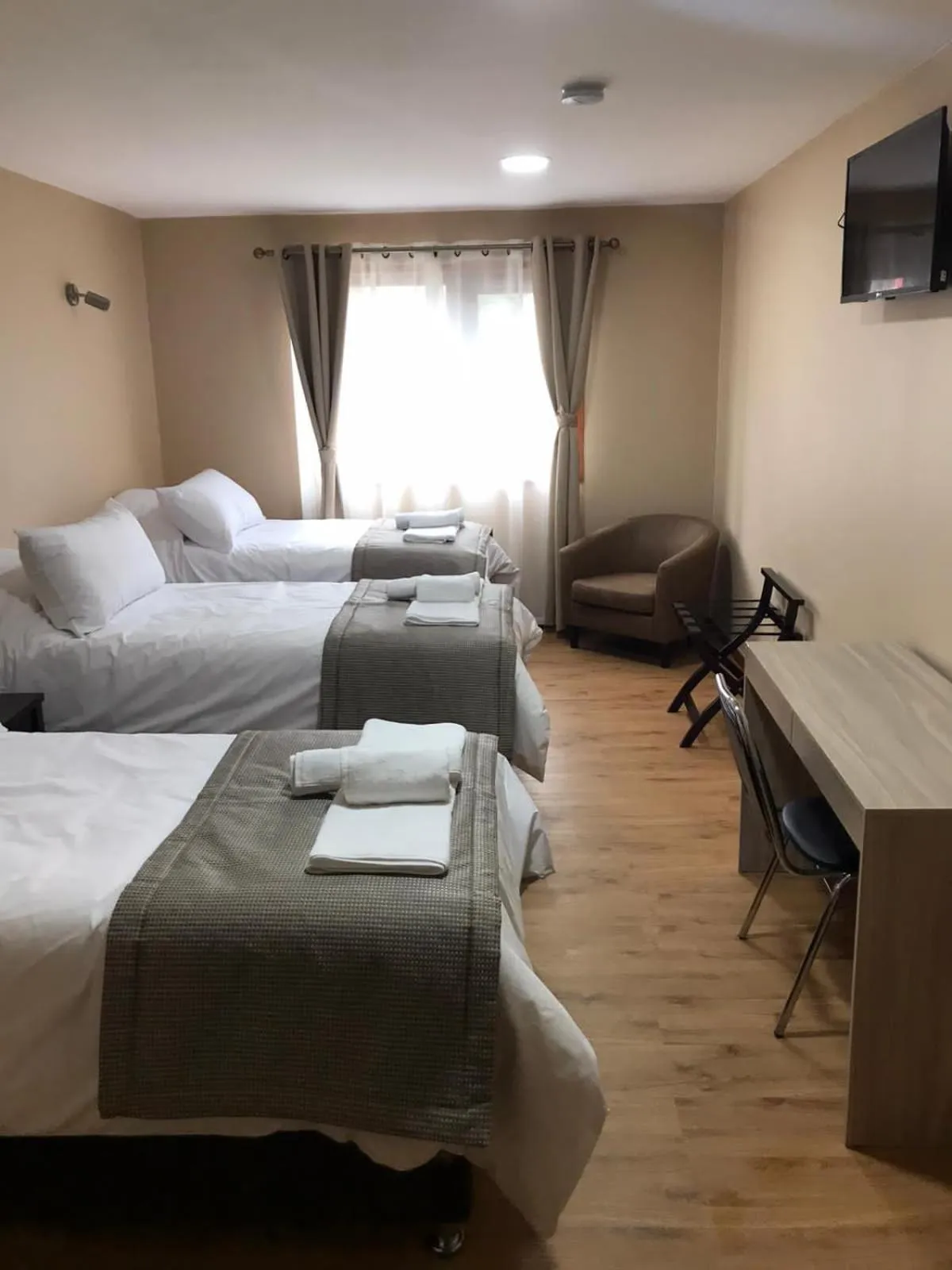 Bed in Gran Hotel Aysen