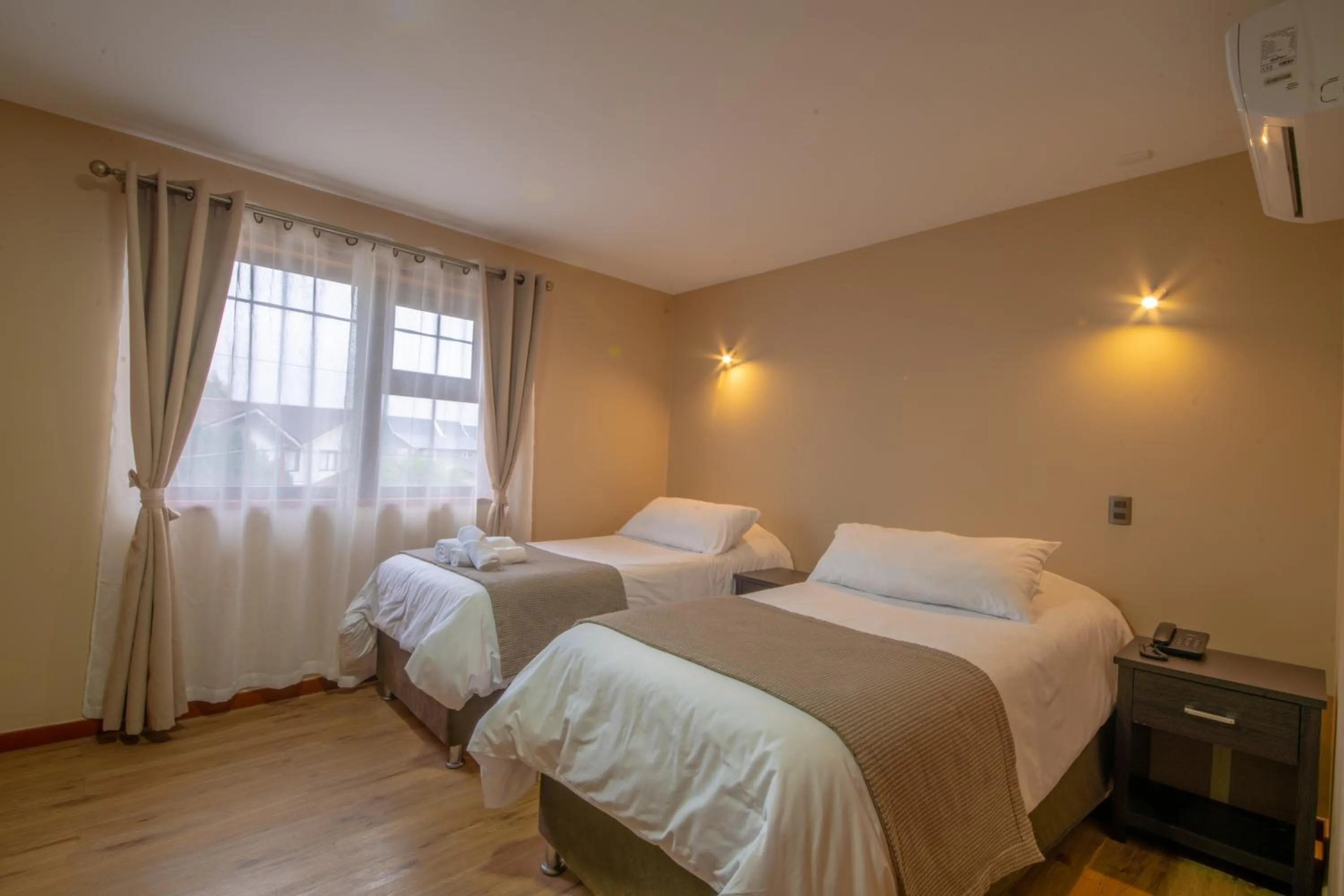 Bed in Gran Hotel Aysen