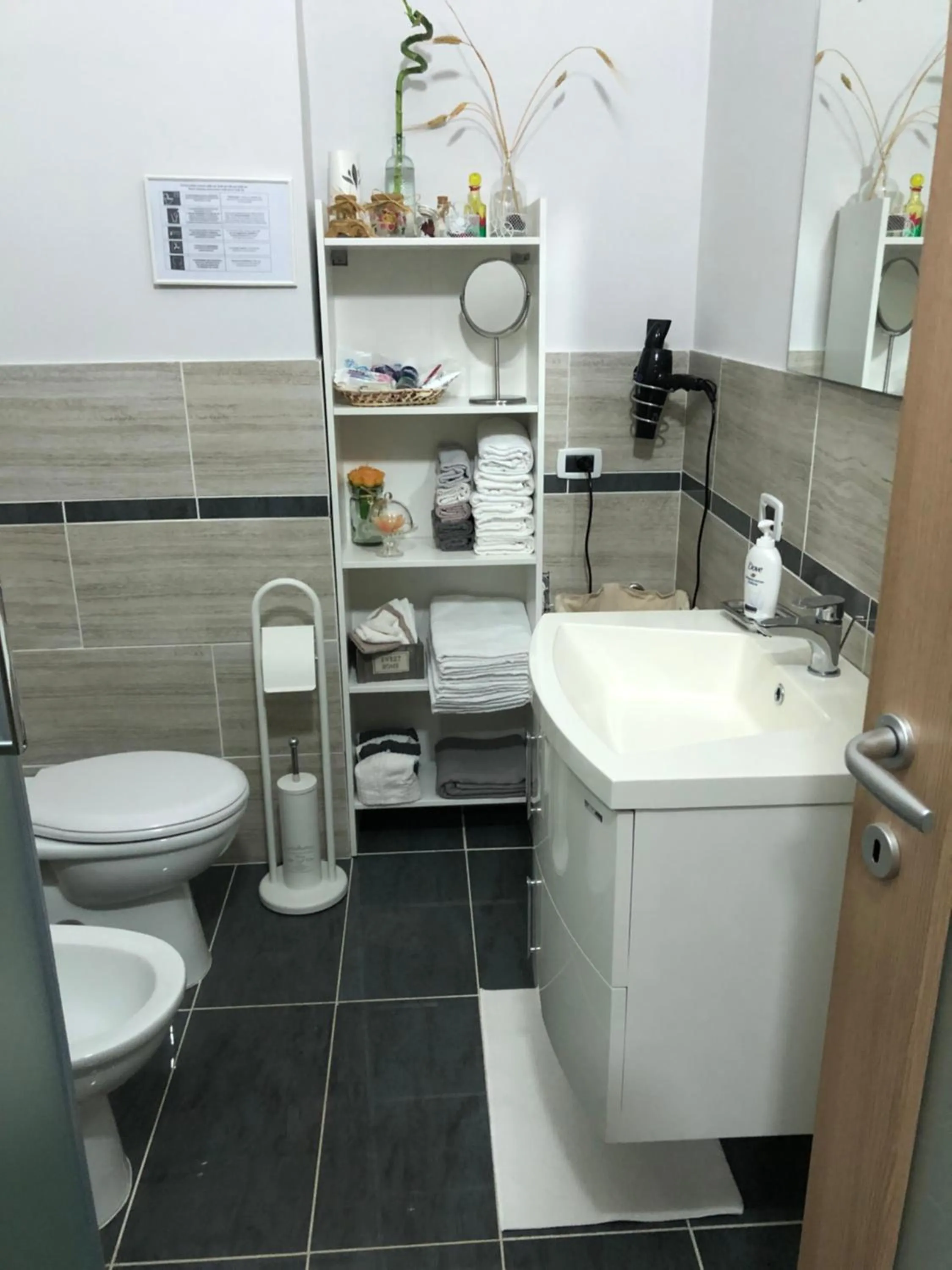 Shower in Il Giardino della Reggia