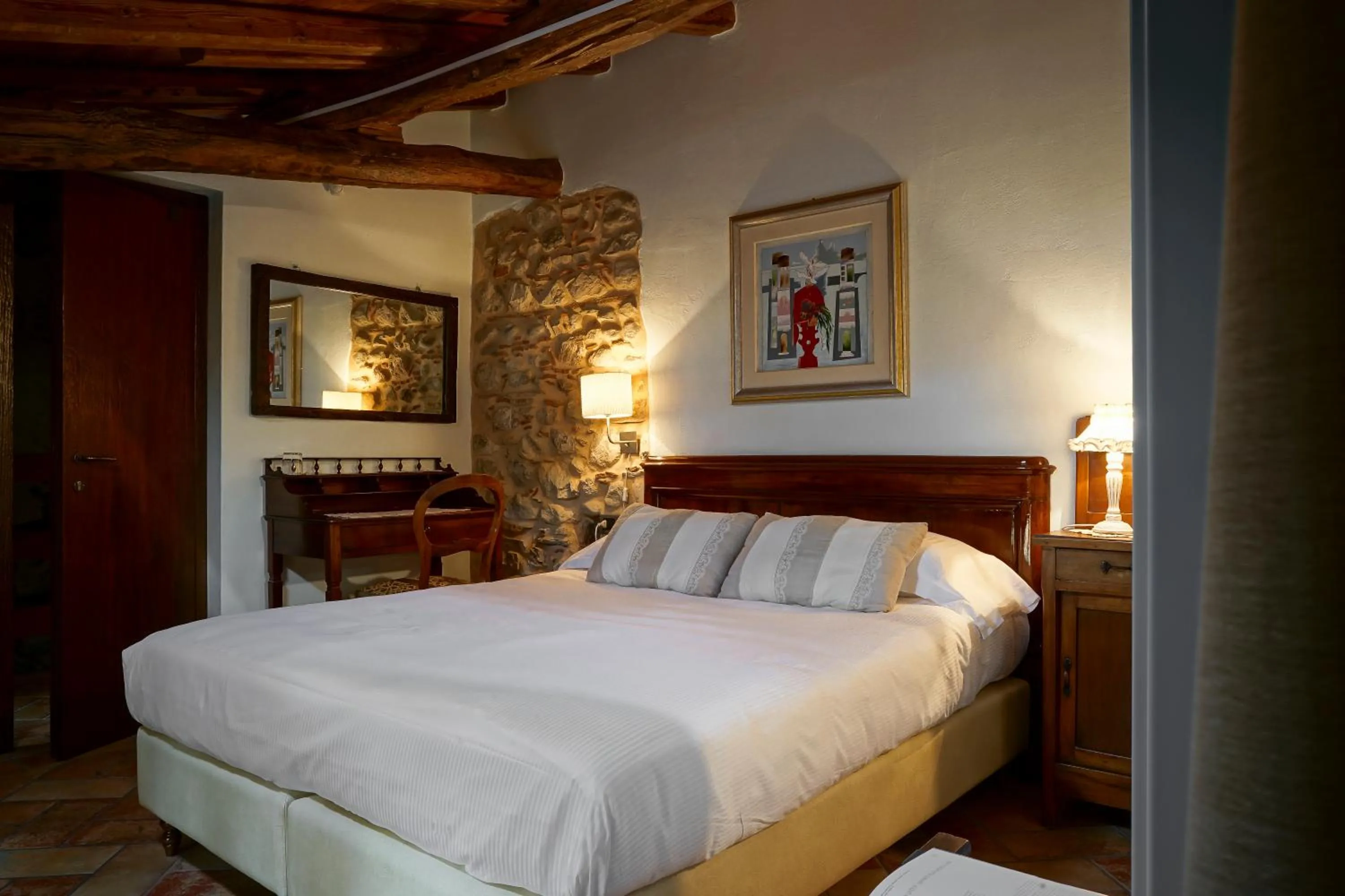 Bed in Locanda Osteria Marascia