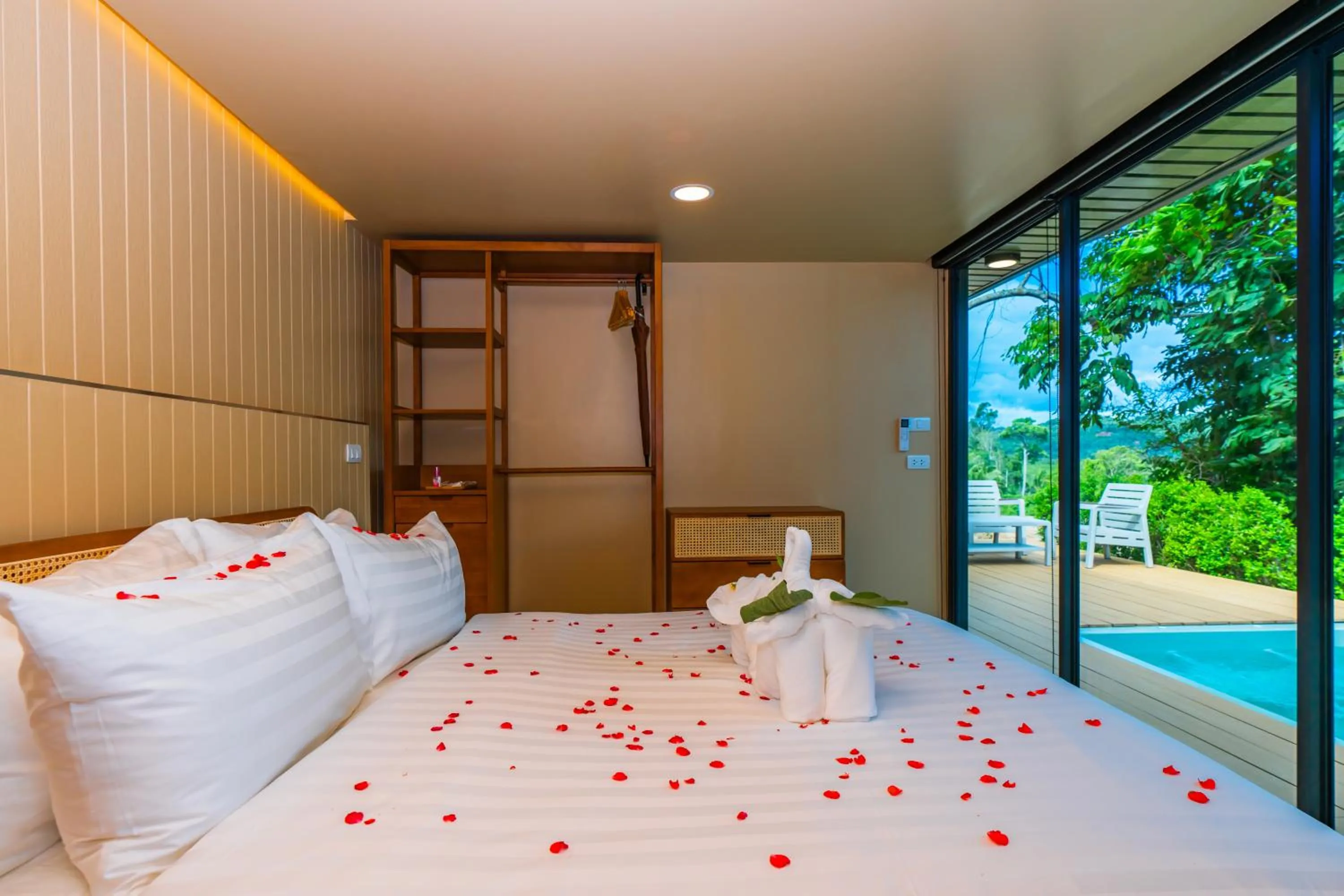 Bed in AKRA Collection Layan - Hideaway Villas
