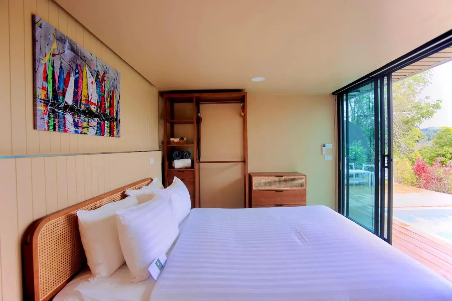 Bedroom, Bed in AKRA Collection Layan - Hideaway Villas