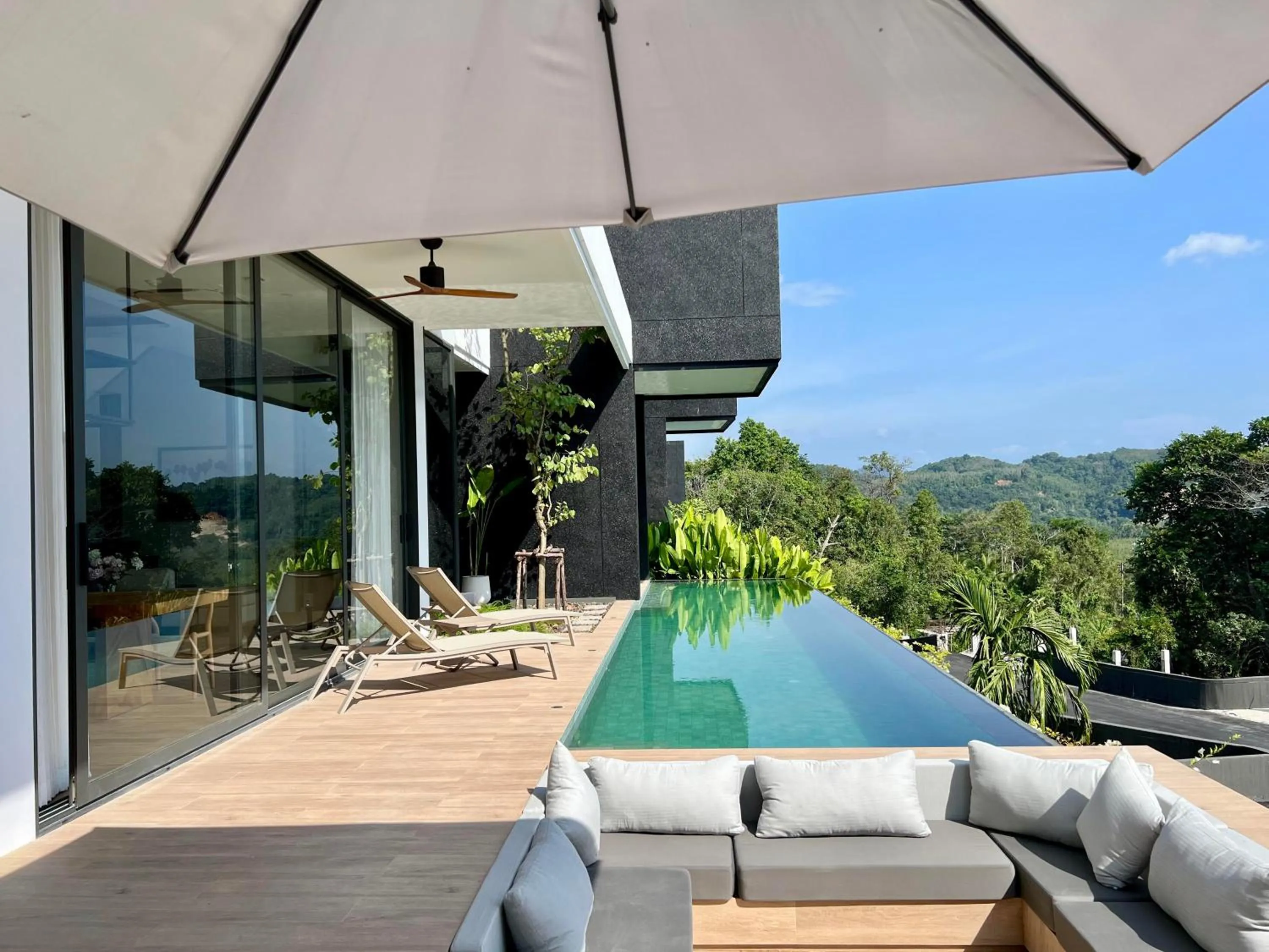 Pool view in AKRA Collection Layan - Hideaway Villas