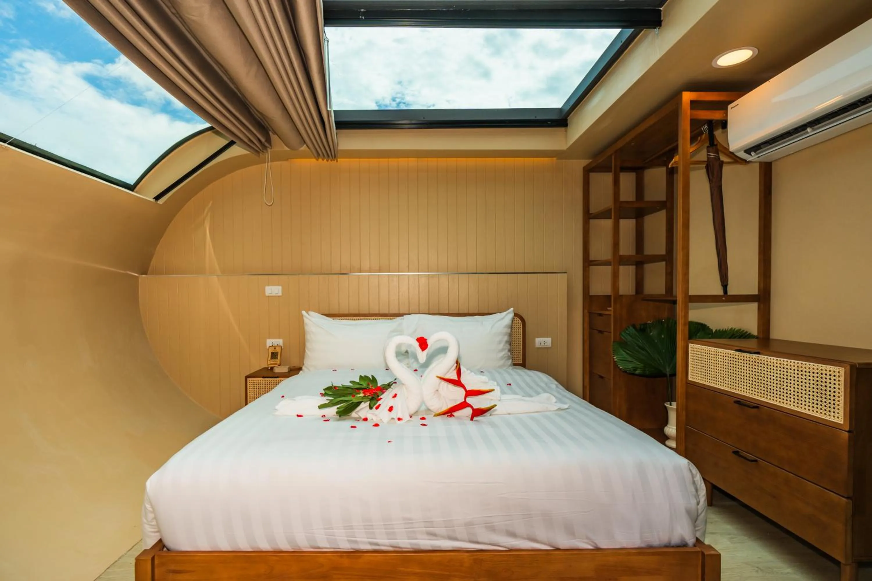 Bed in AKRA Collection Layan - Hideaway Villas