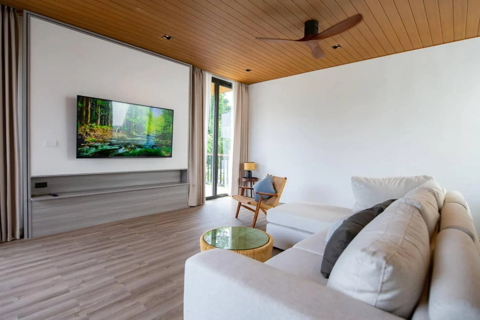 Communal lounge/ TV room in AKRA Collection Layan - Hideaway Villas