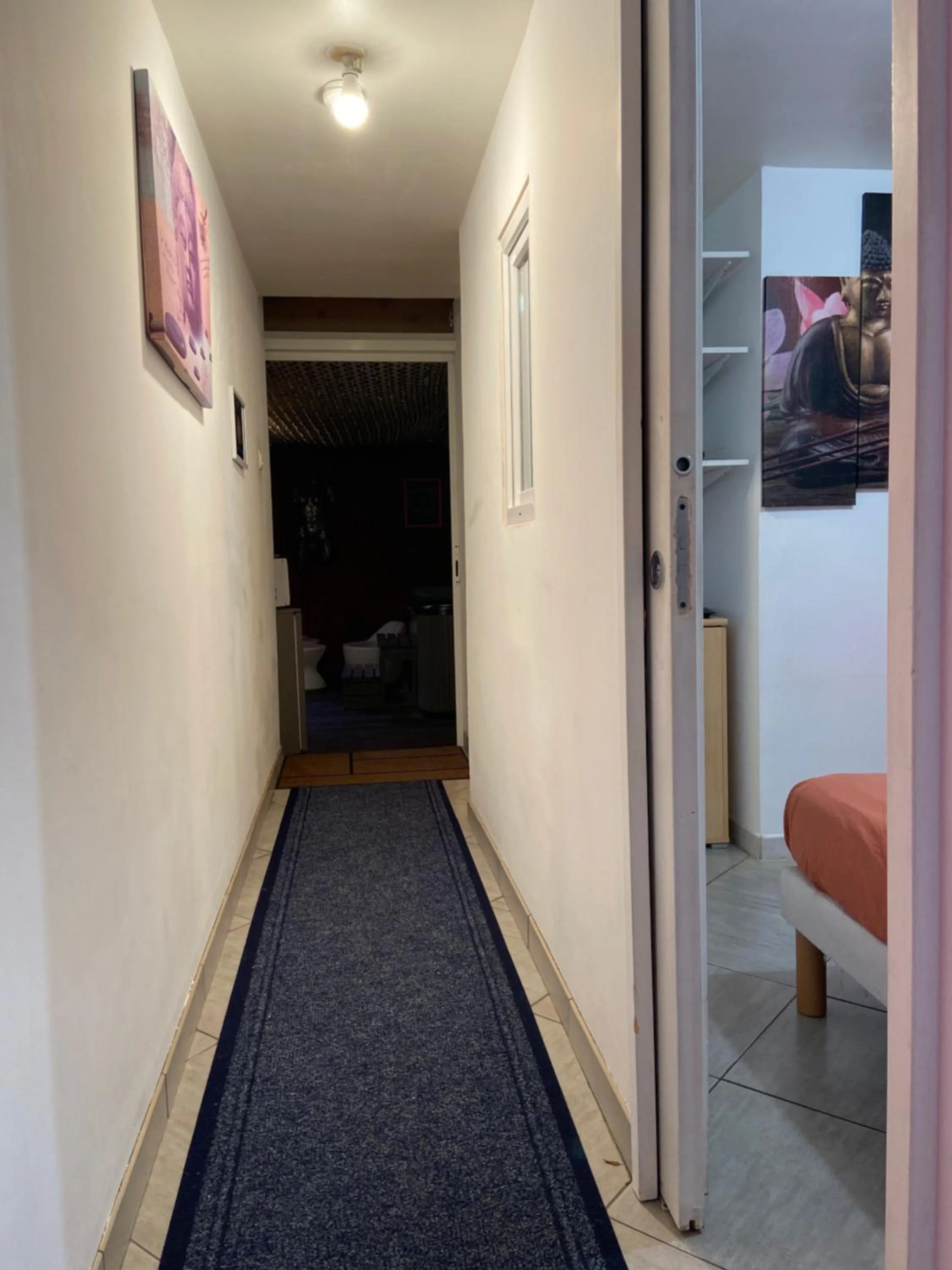 TV and multimedia in Dépendance cosy climatisée jacuzzi diner aux chandelles