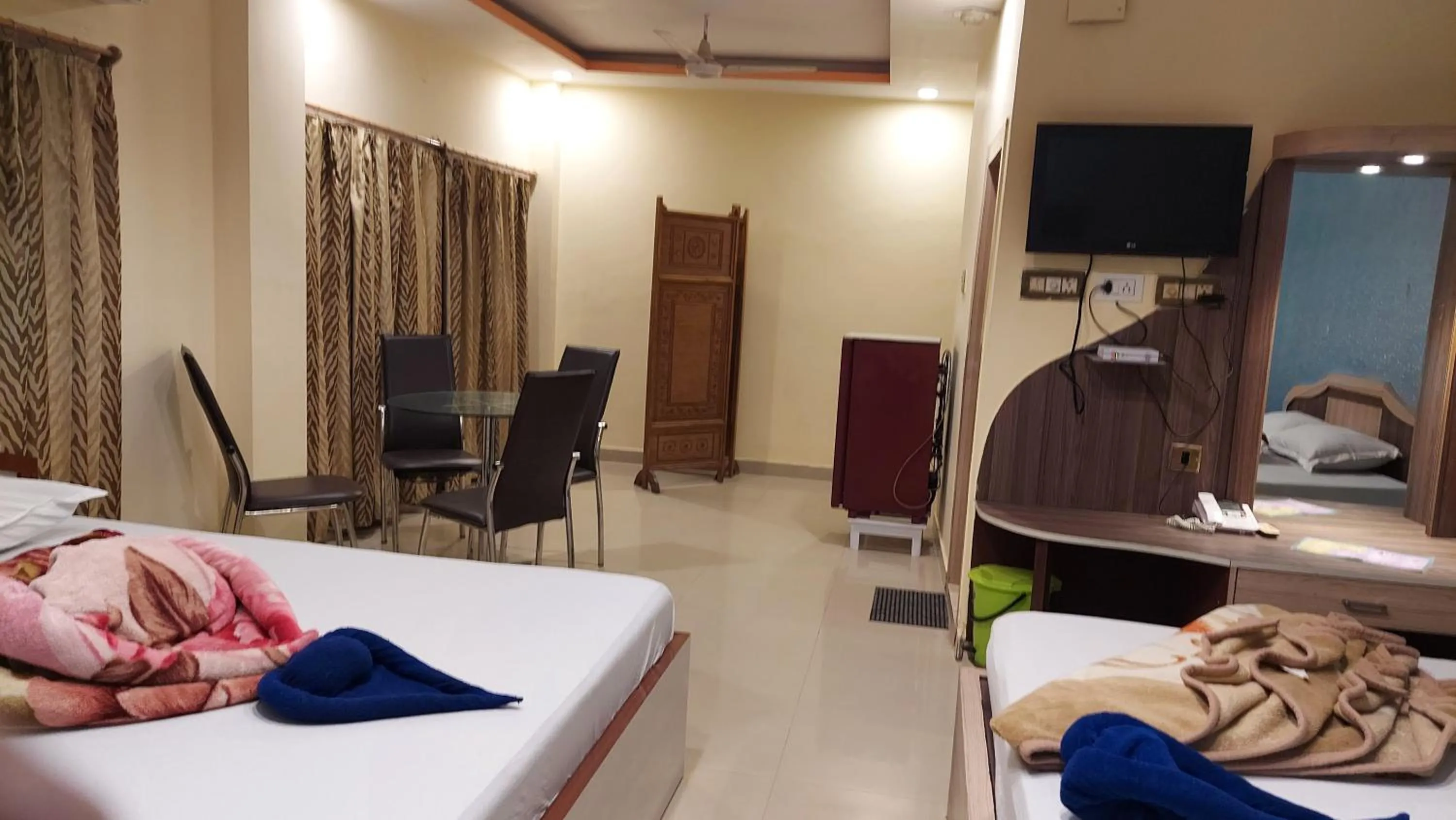 Bed in Hotel Sea Coast