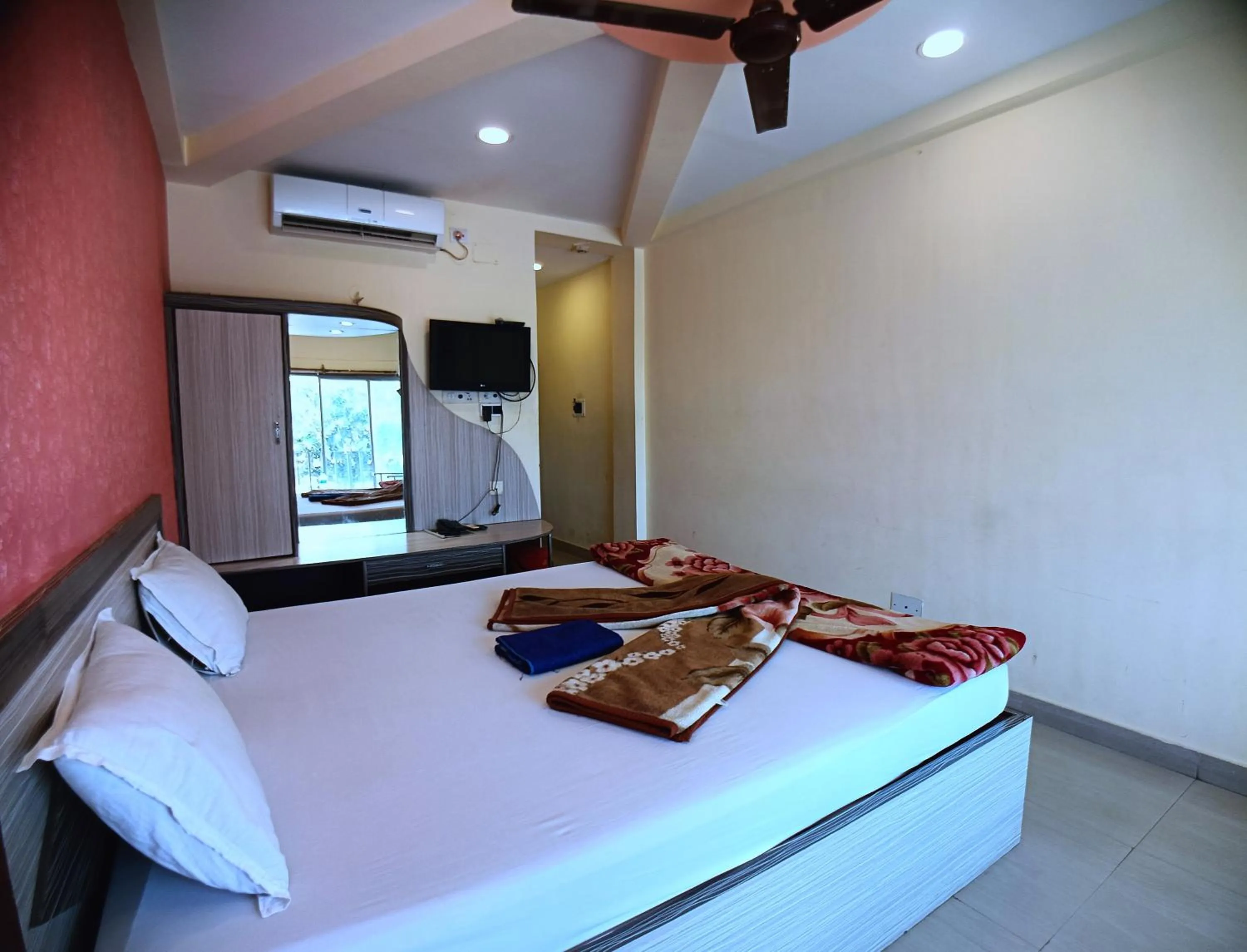 Bed in Hotel Sea Coast