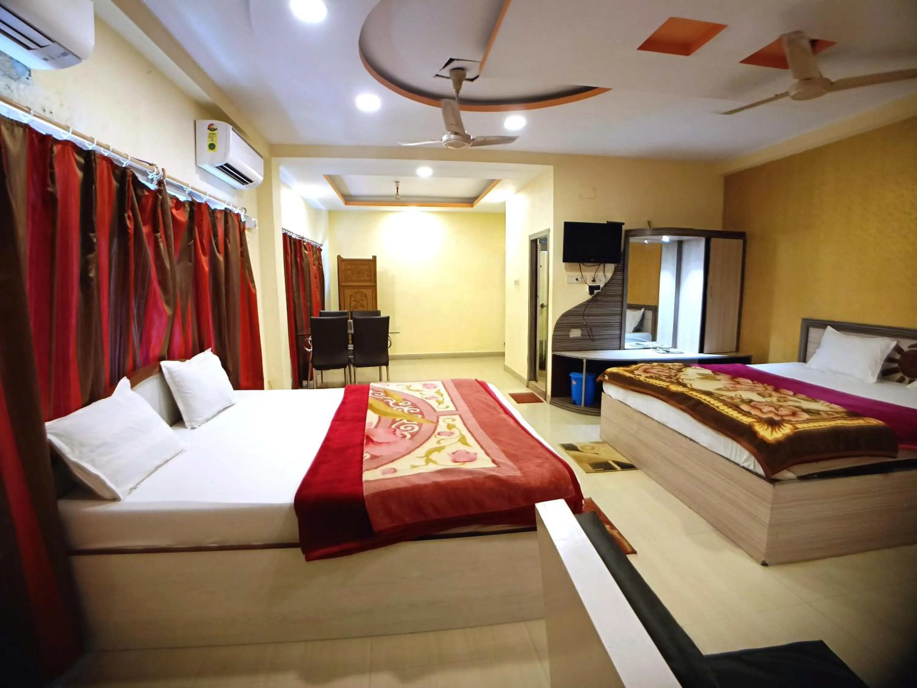 Bed in Hotel Sea Coast