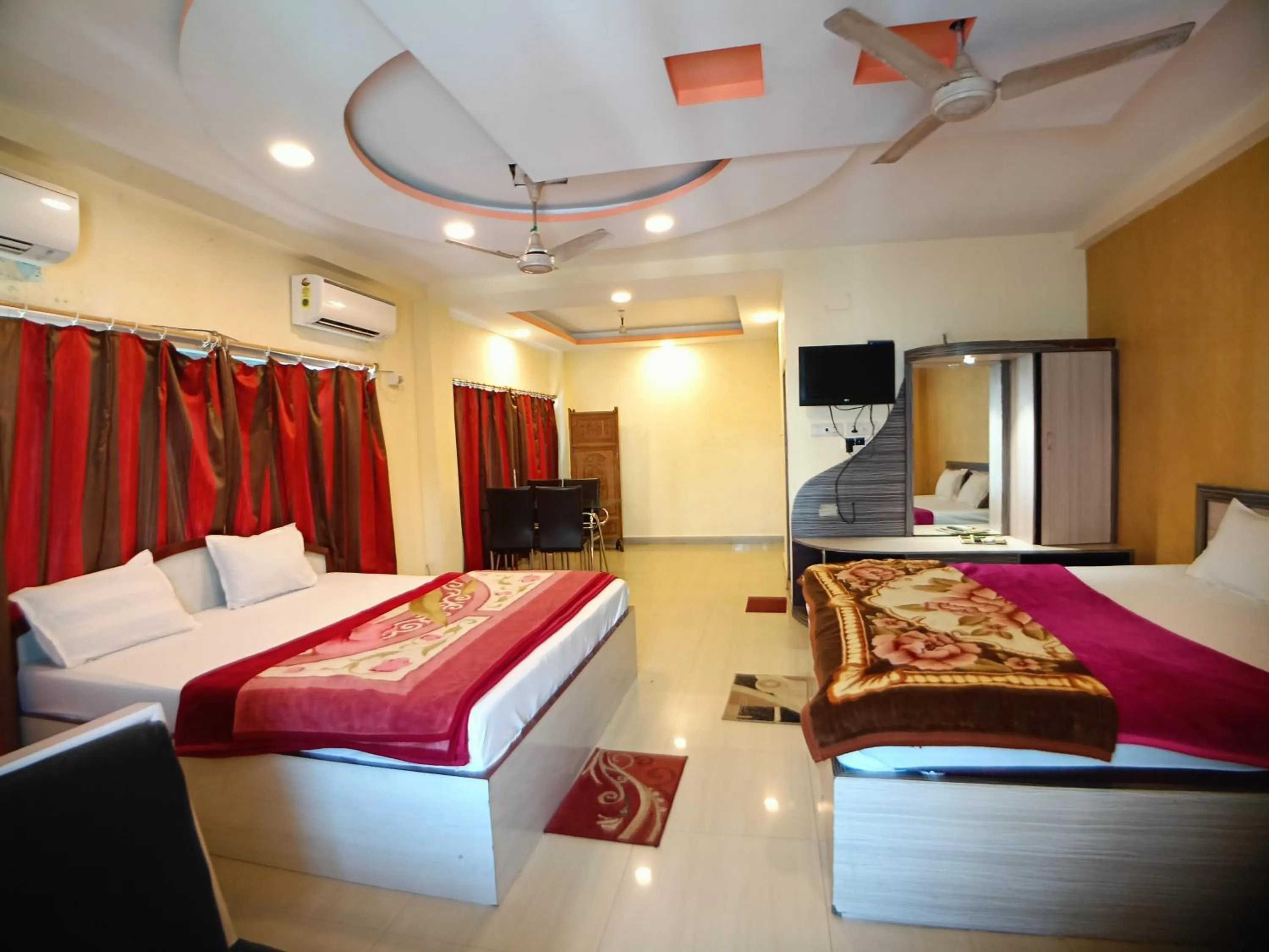 Bed in Hotel Sea Coast