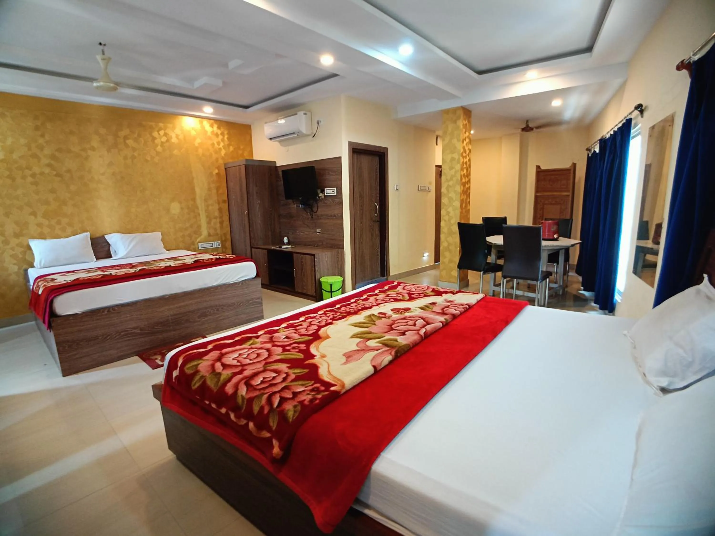 Bed in Hotel Sea Coast