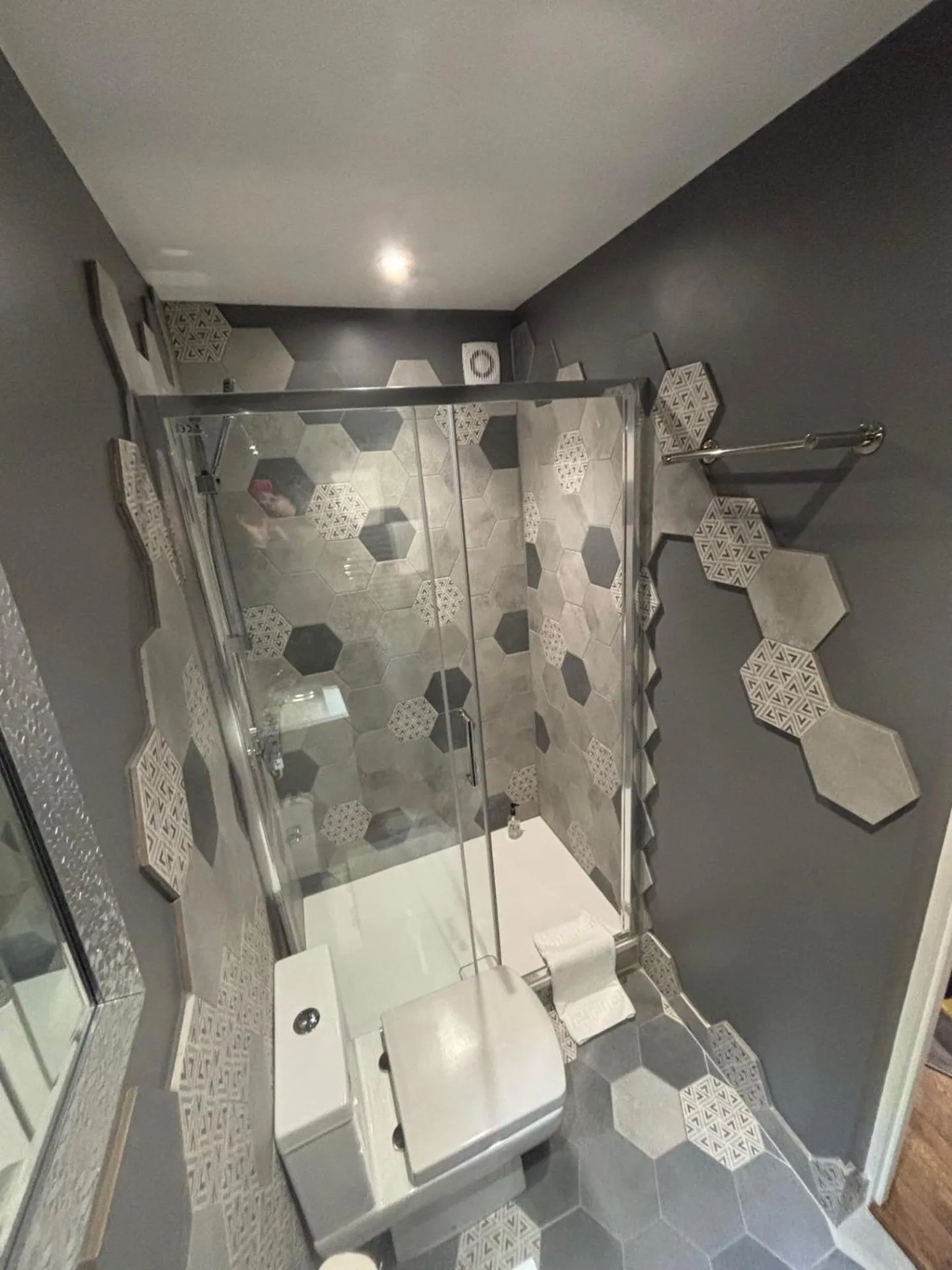 Toilet in The Cherry Tree Hotel