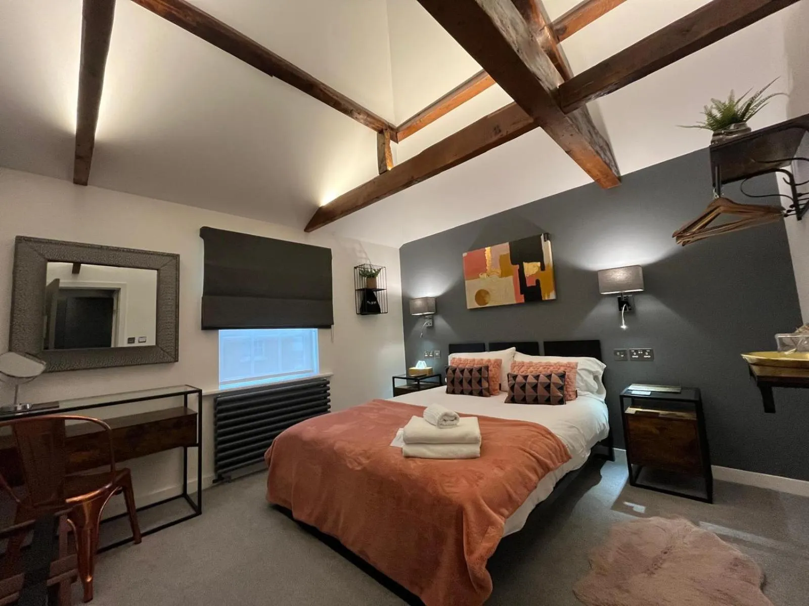 Bedroom, Bed in The Cherry Tree Hotel