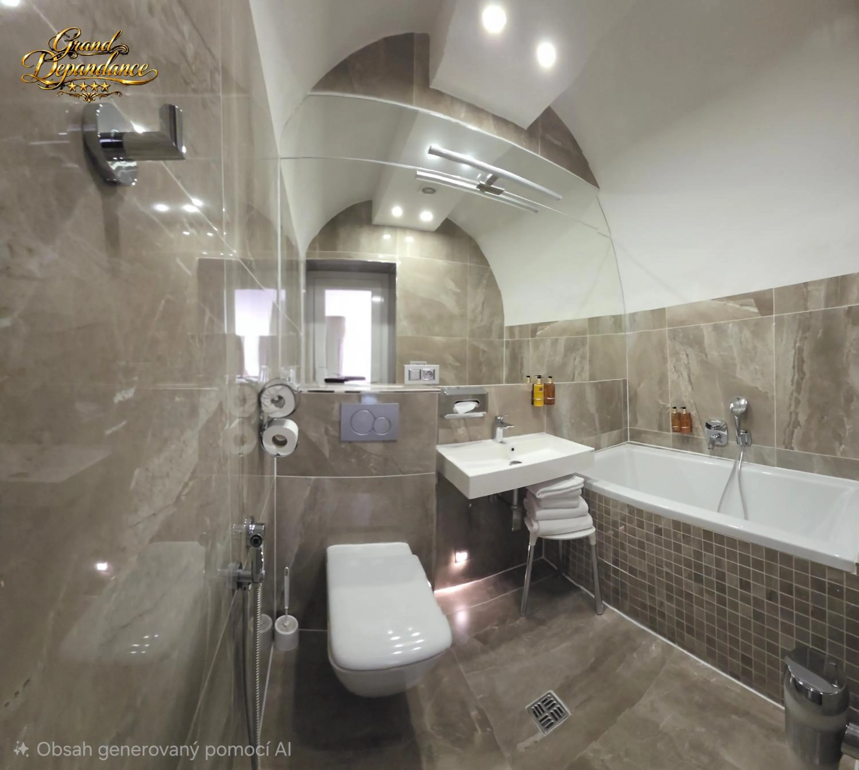 Toilet in Hotel Grand