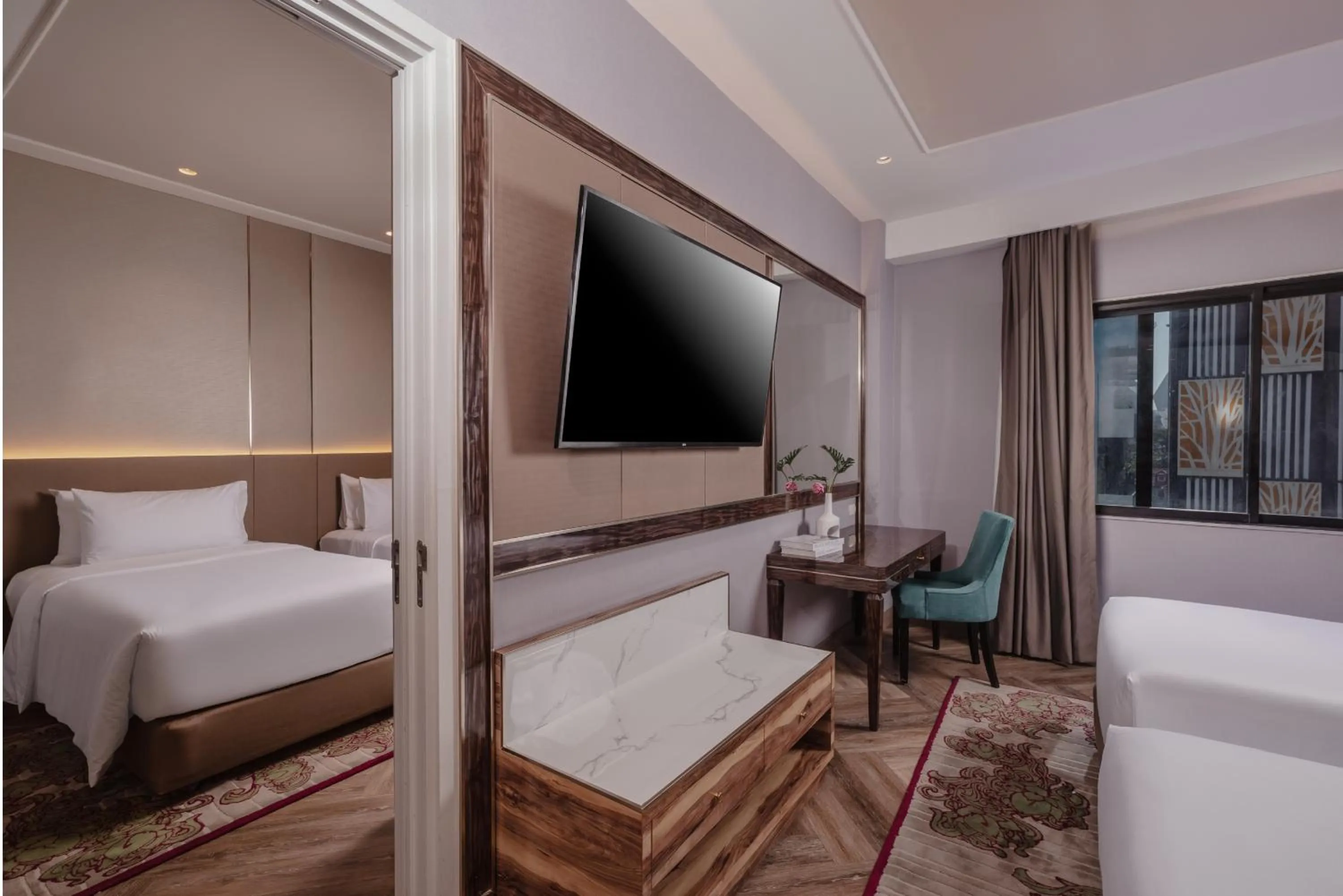 Bed in Aira Hotel Bangkok Sukhumvit 11