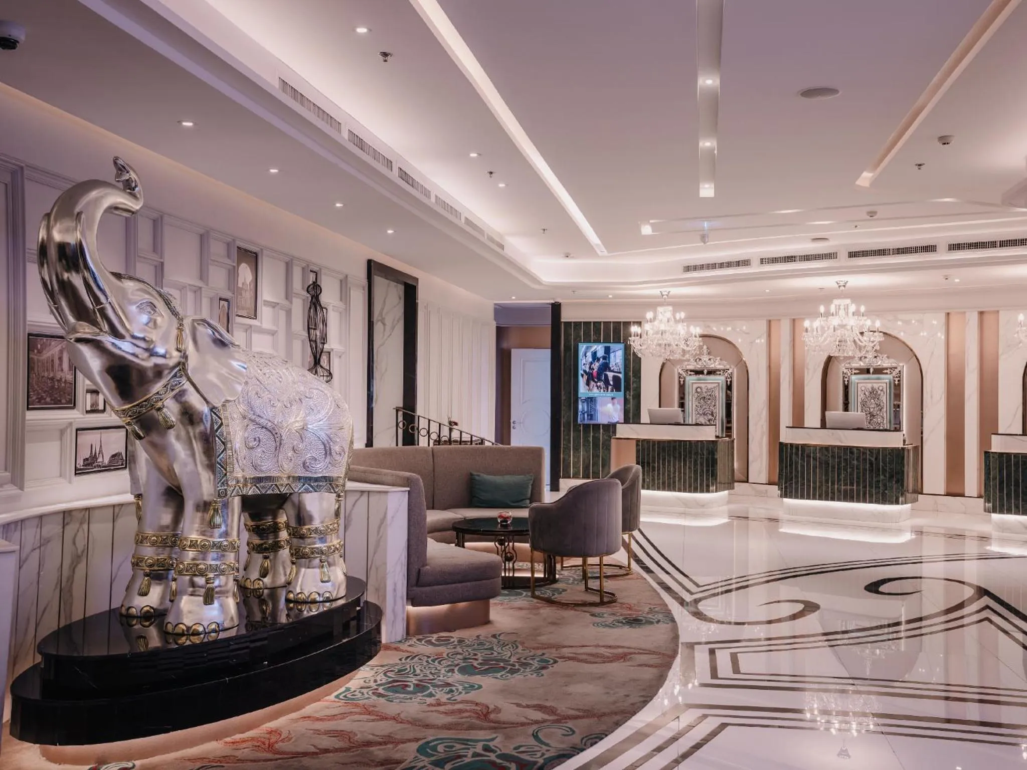 Lobby or reception in Aira Hotel Bangkok Sukhumvit 11