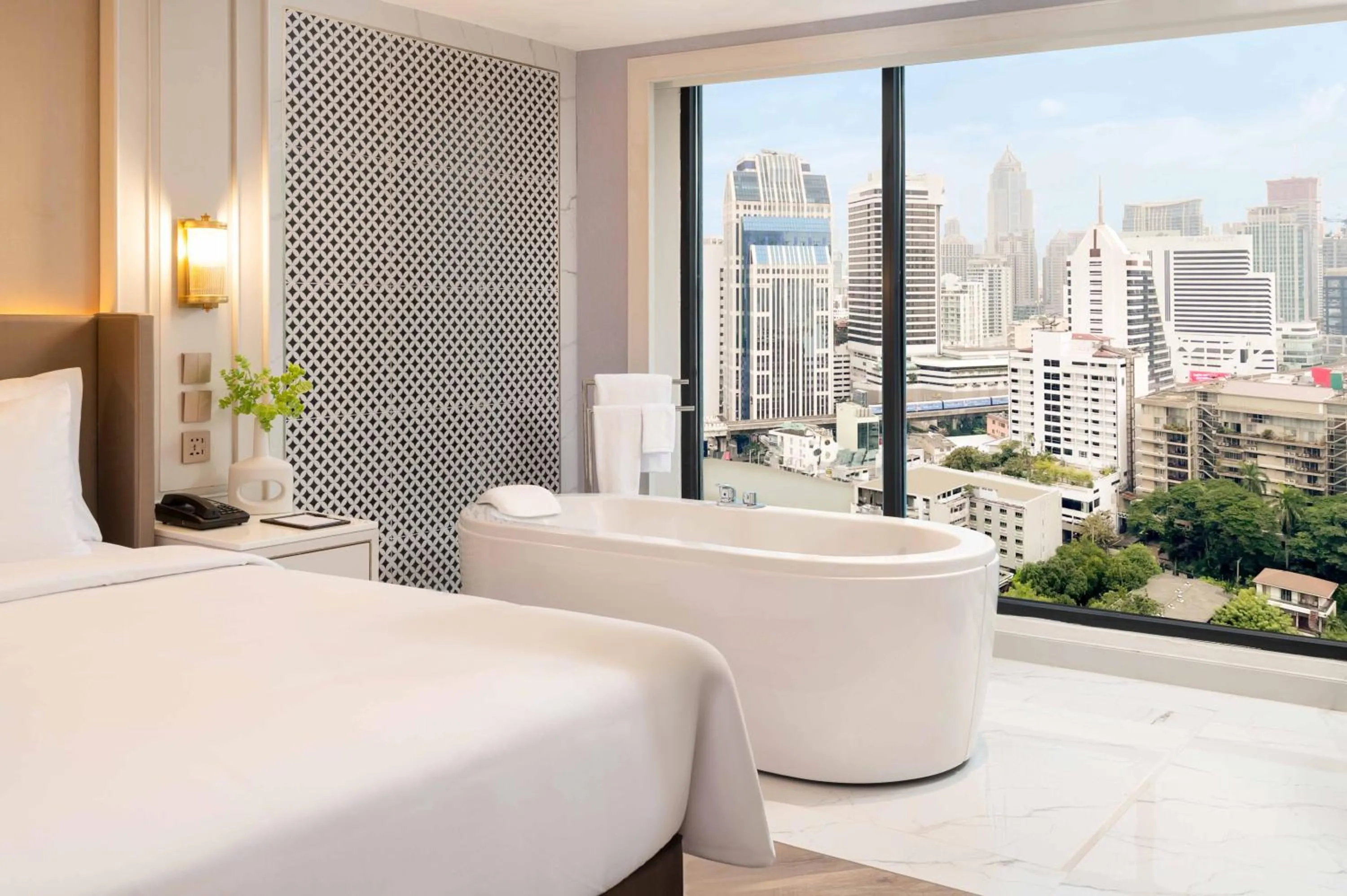 Bedroom in Aira Hotel Bangkok Sukhumvit 11