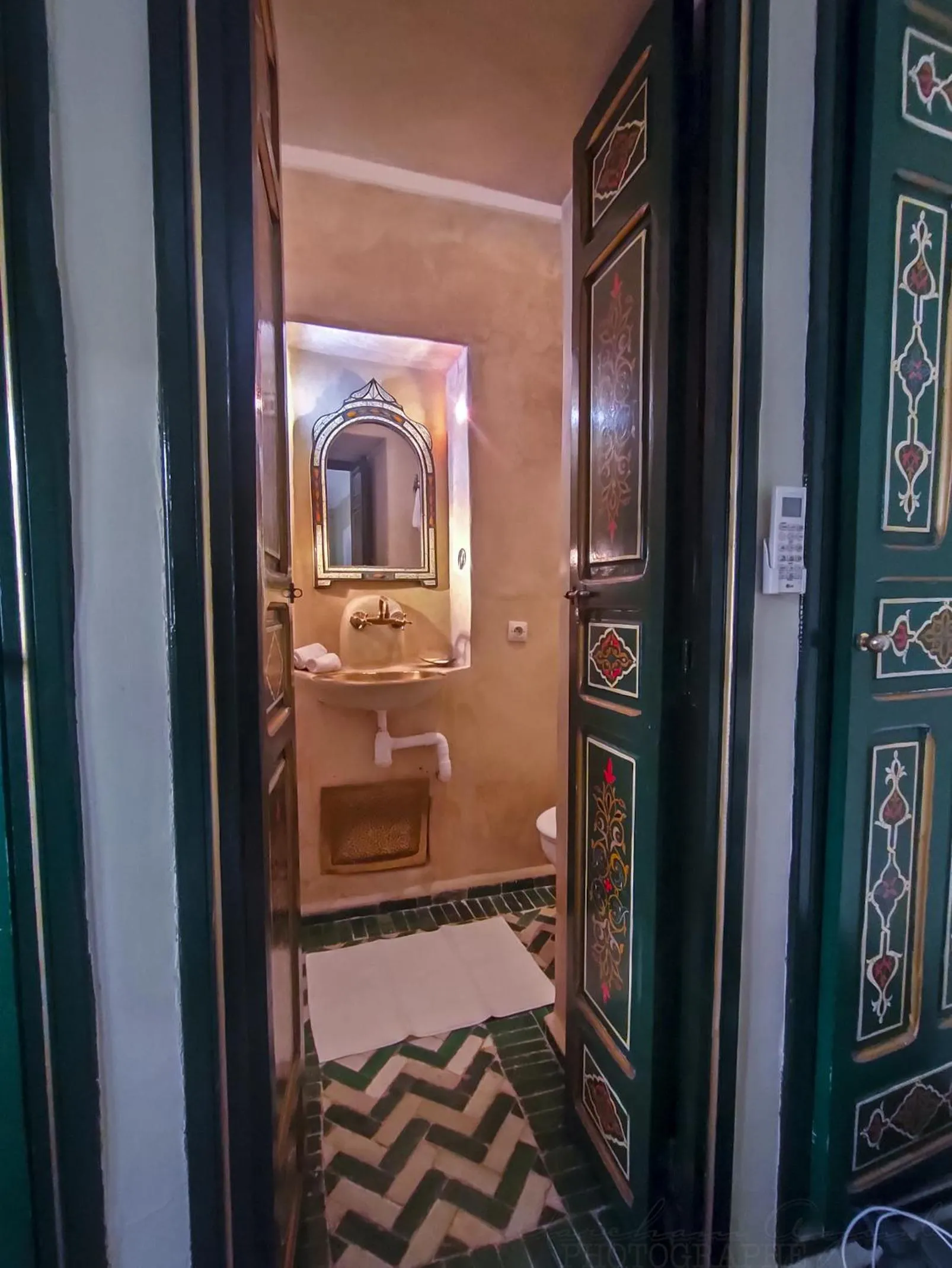 Bathroom in Riad Dar Habiba by Garden Wonders