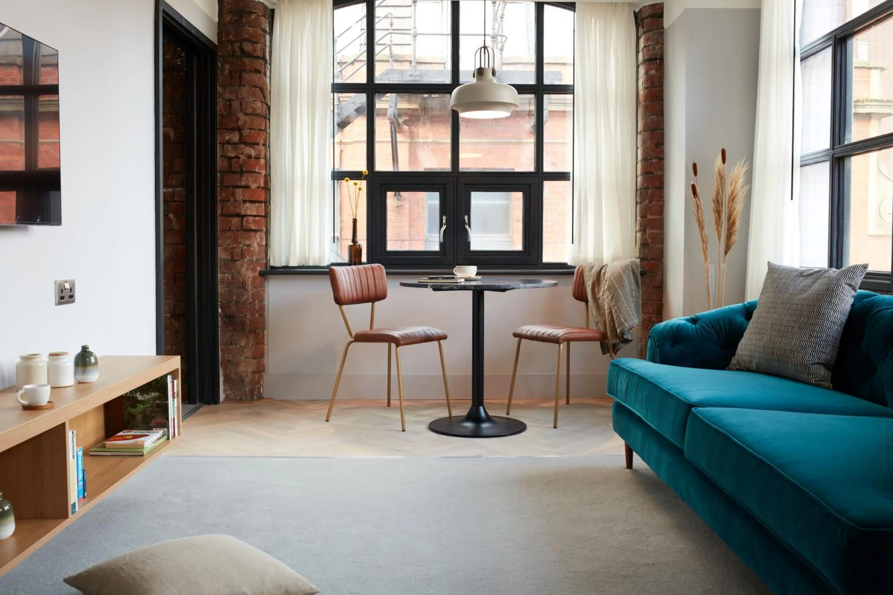 Living room in Leven Manchester