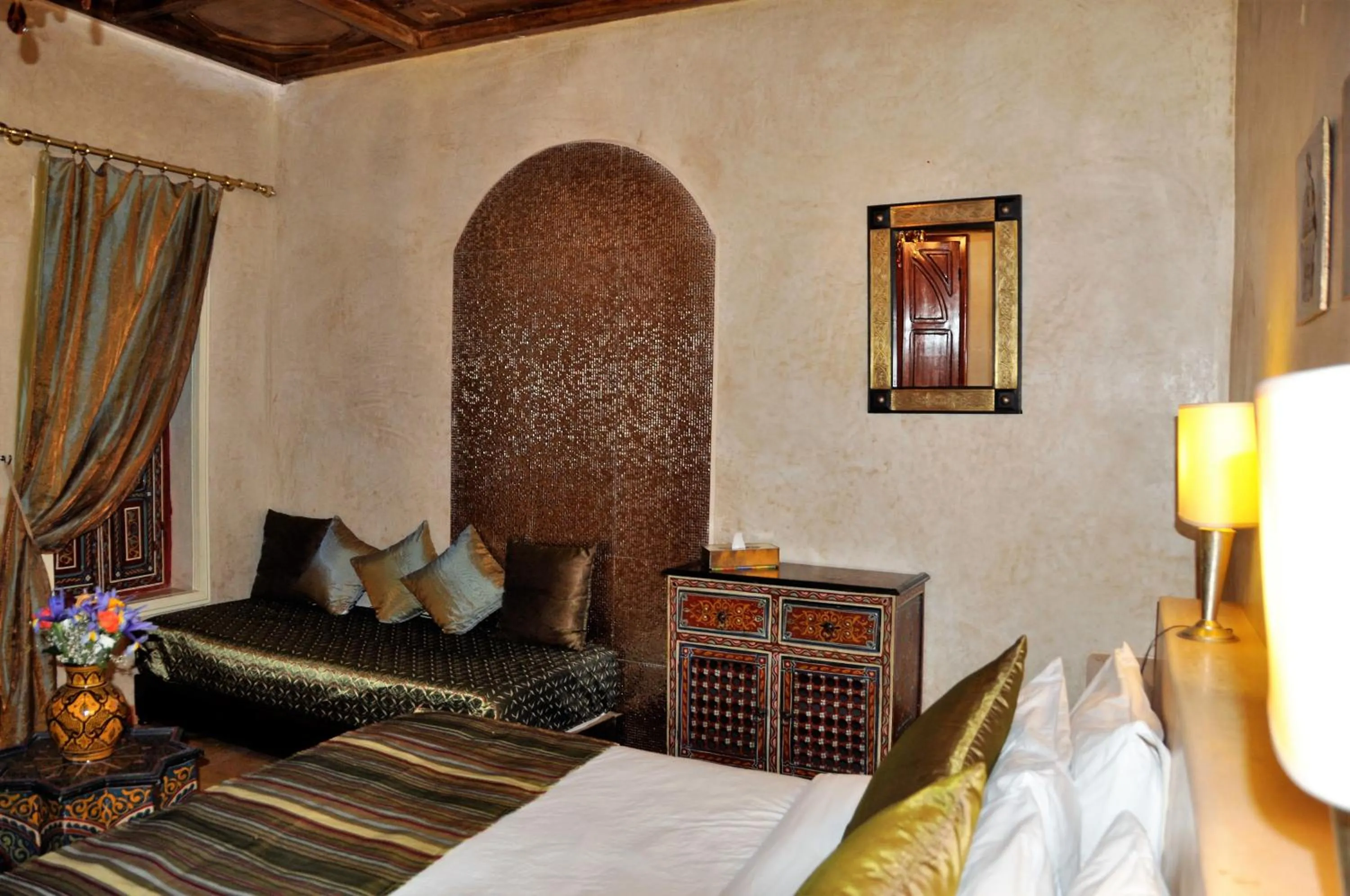 Photo of the whole room, Bed in Riad l'Escale de Marrakech