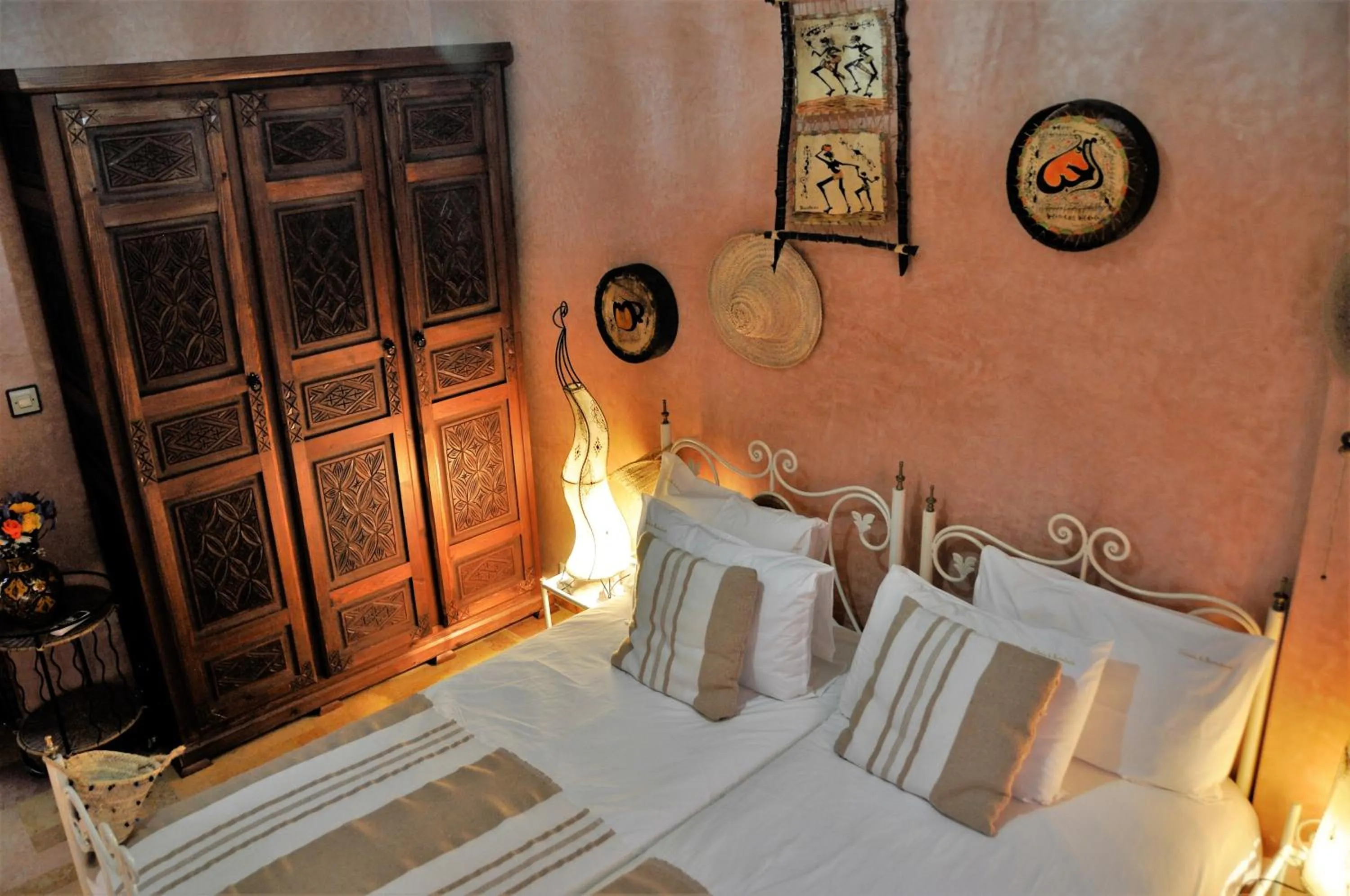 Photo of the whole room, Bed in Riad l'Escale de Marrakech